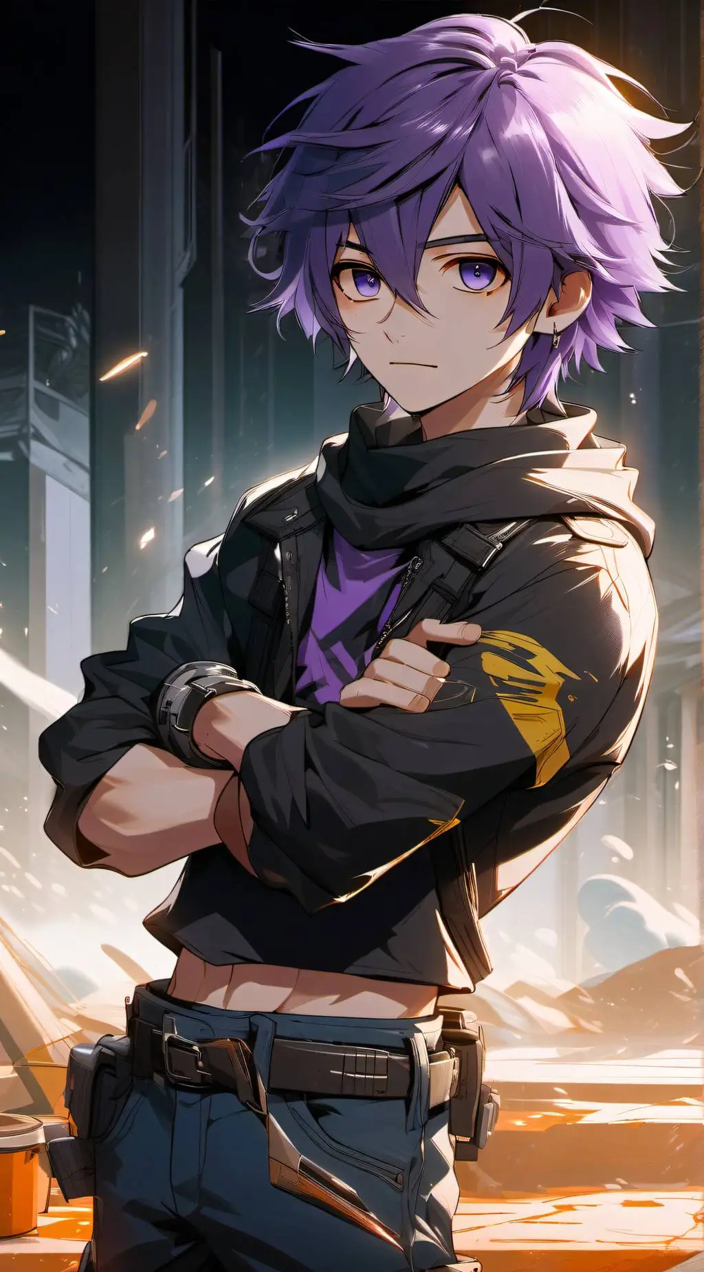 ai character: T background