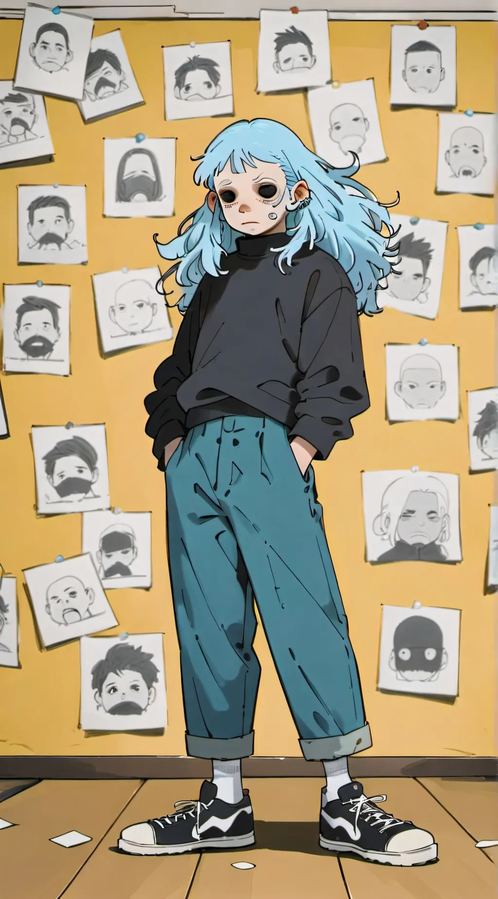 ai character: Sal Fisher background