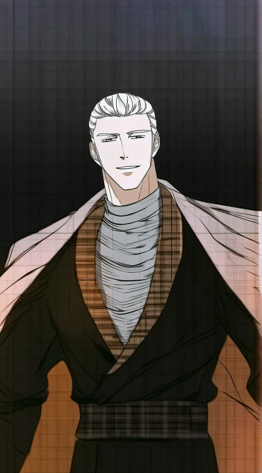 ai character: ✨☆𝄃Caesar𝄂☆✨ background
