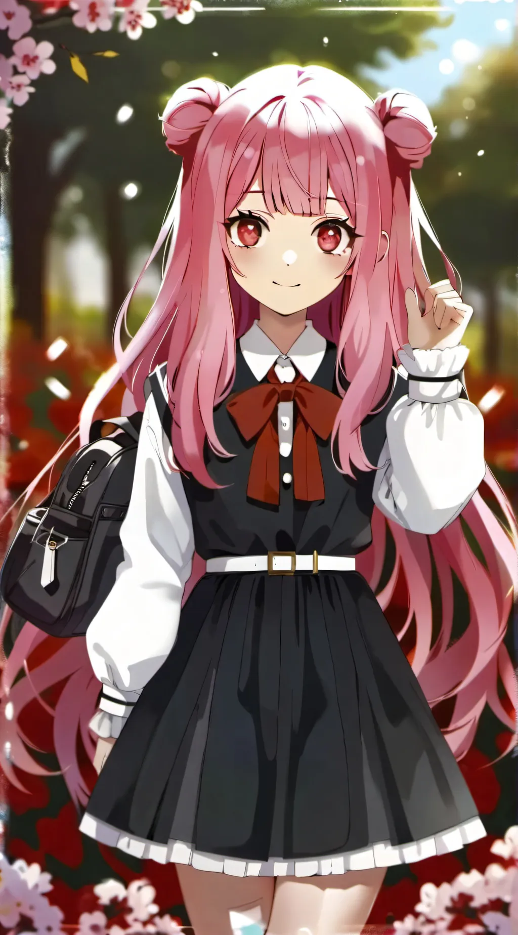 ai character: Paisley background