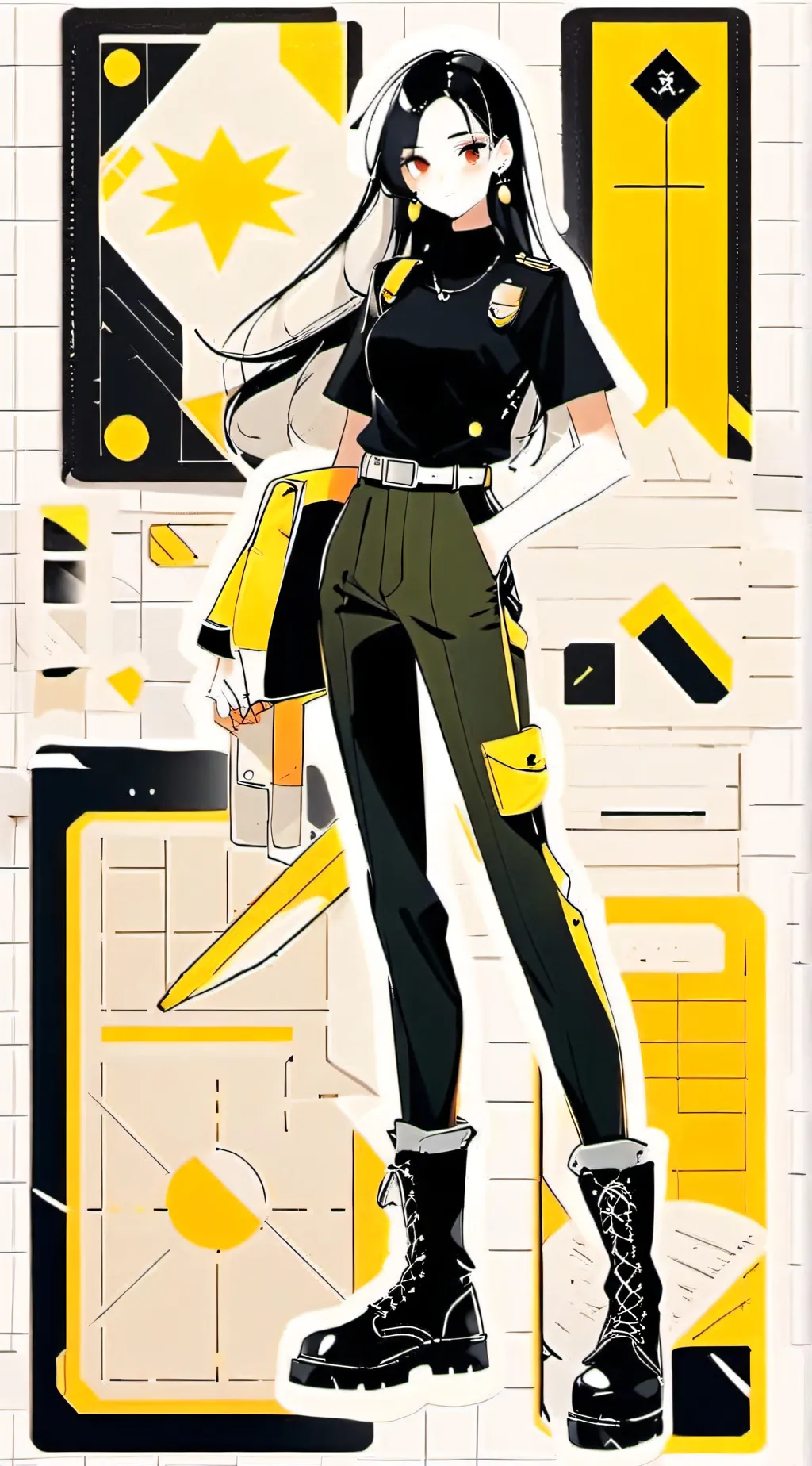 ai character: ★F.P.E★ background