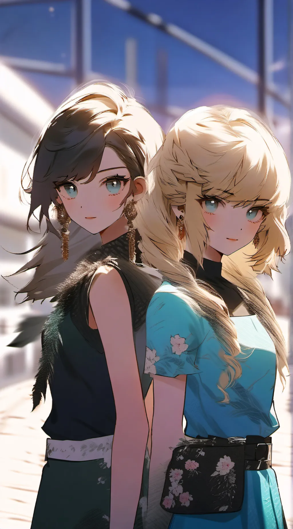 ai character: may & Kates background