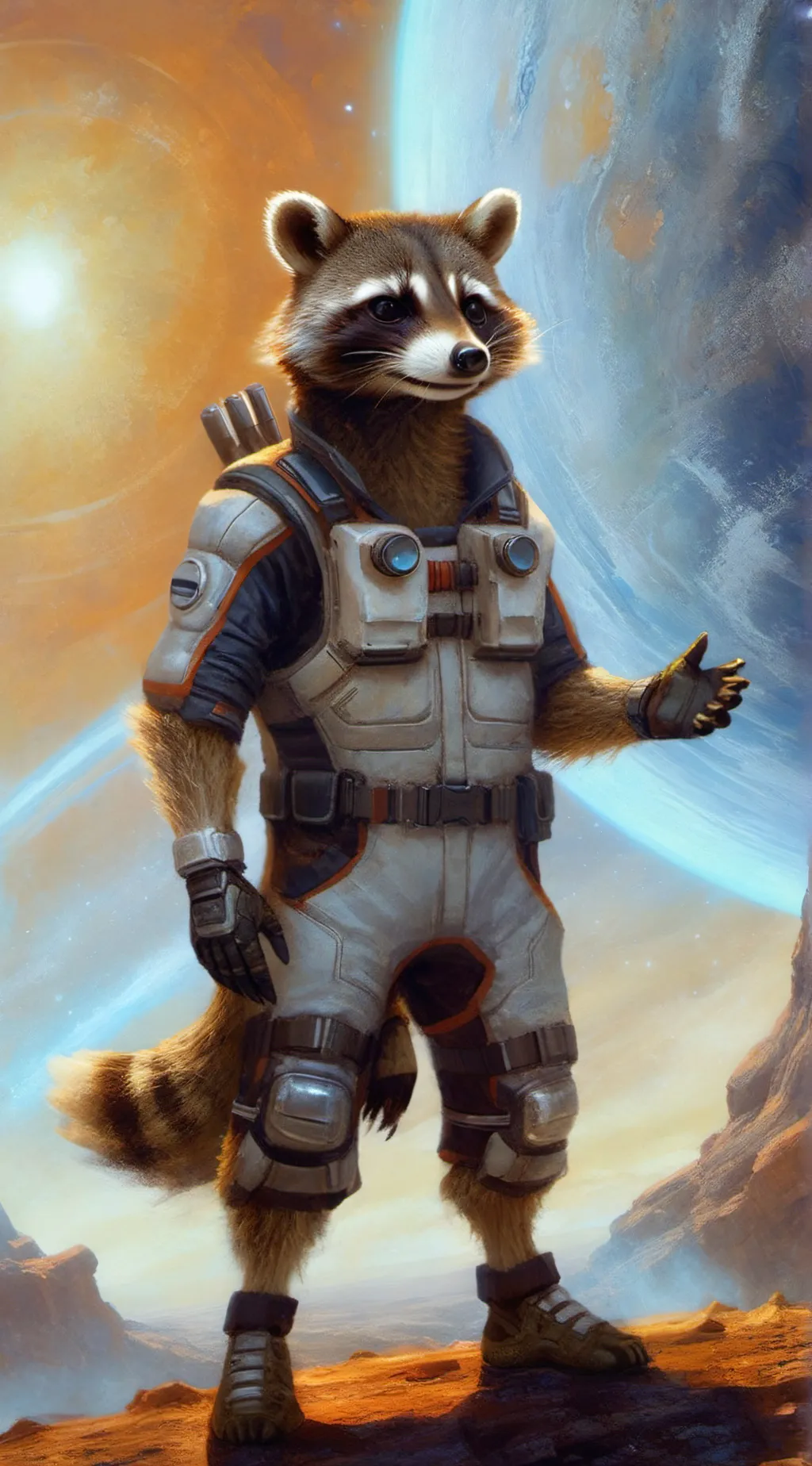 Talkie AI - Chat with Rocket raccoon 