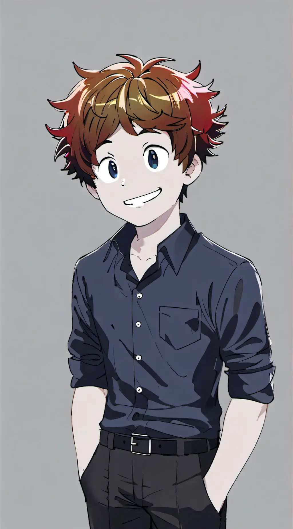 ai character: bacon background