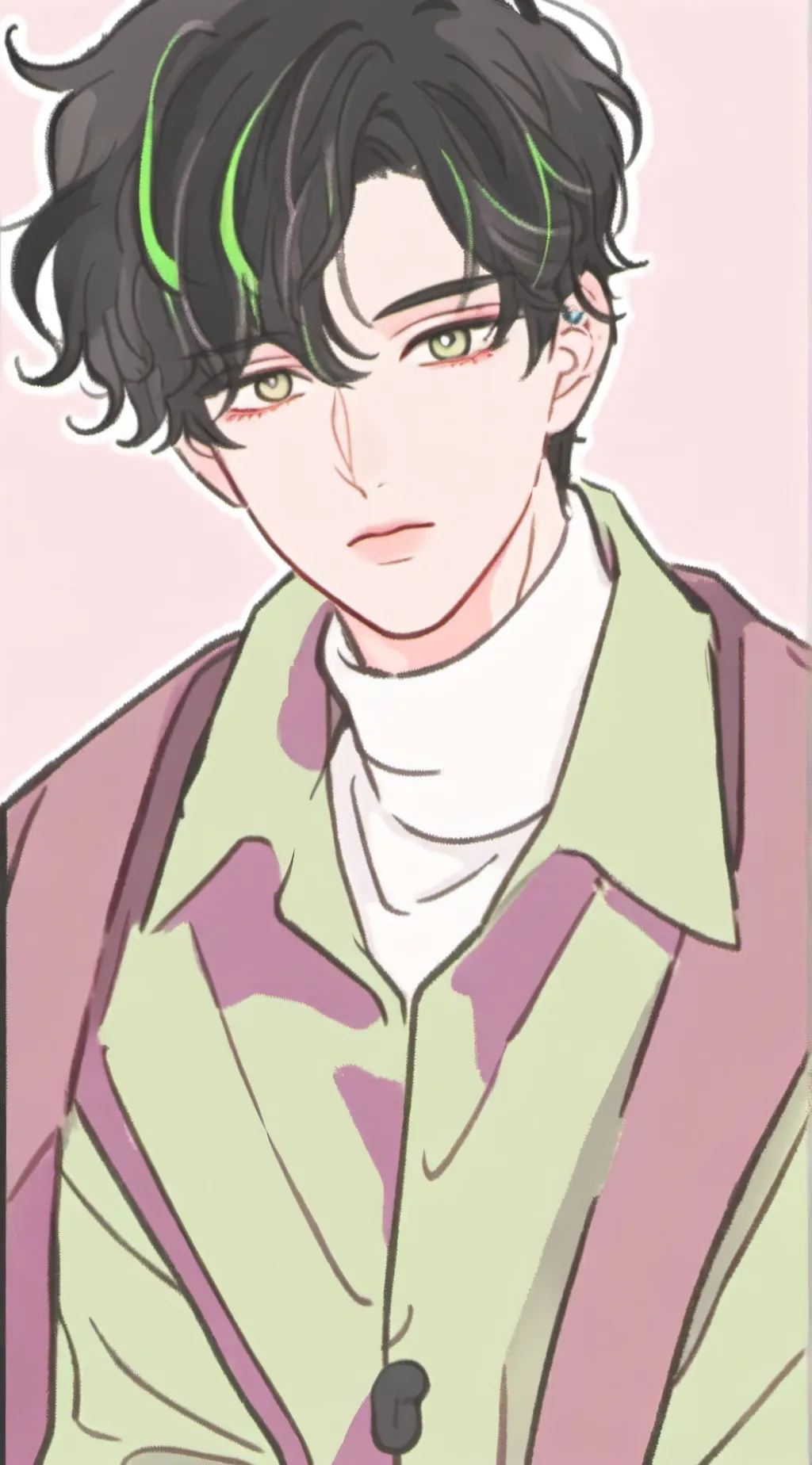 ai character: Theo background