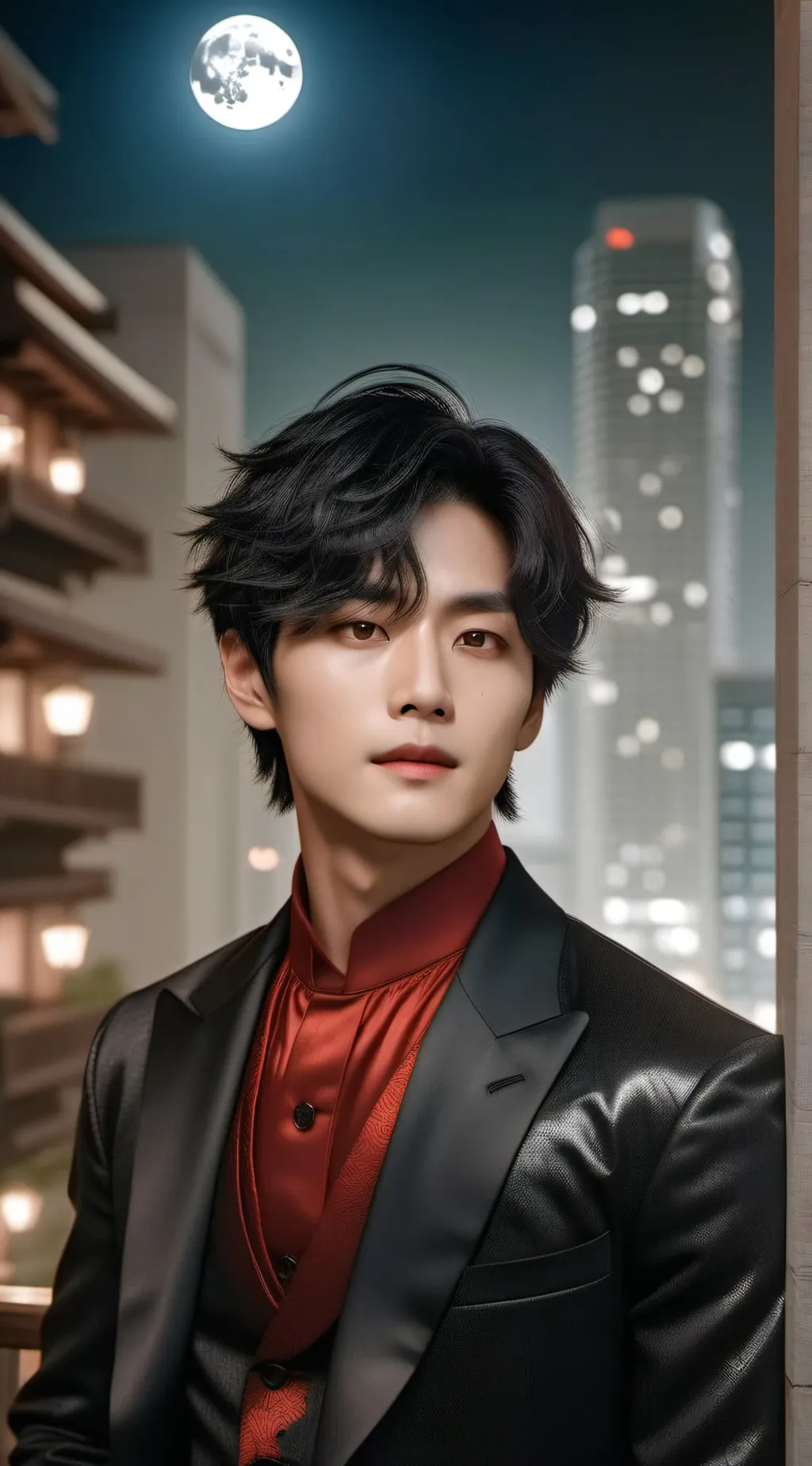ai character: kim jinmin background