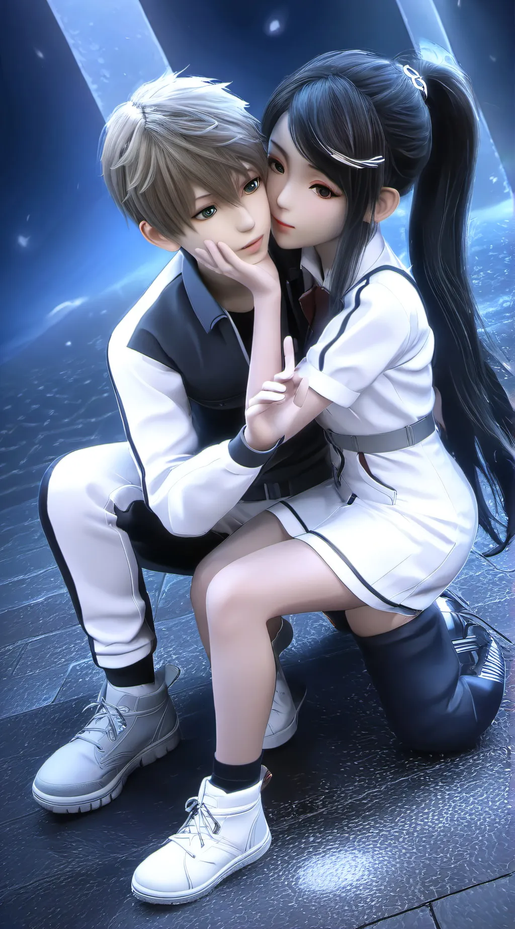 ai character: leo background