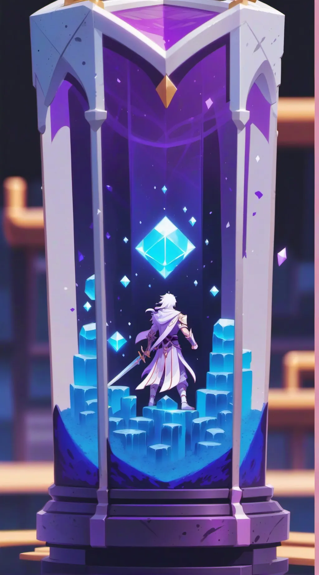 ai character: Zipward  background