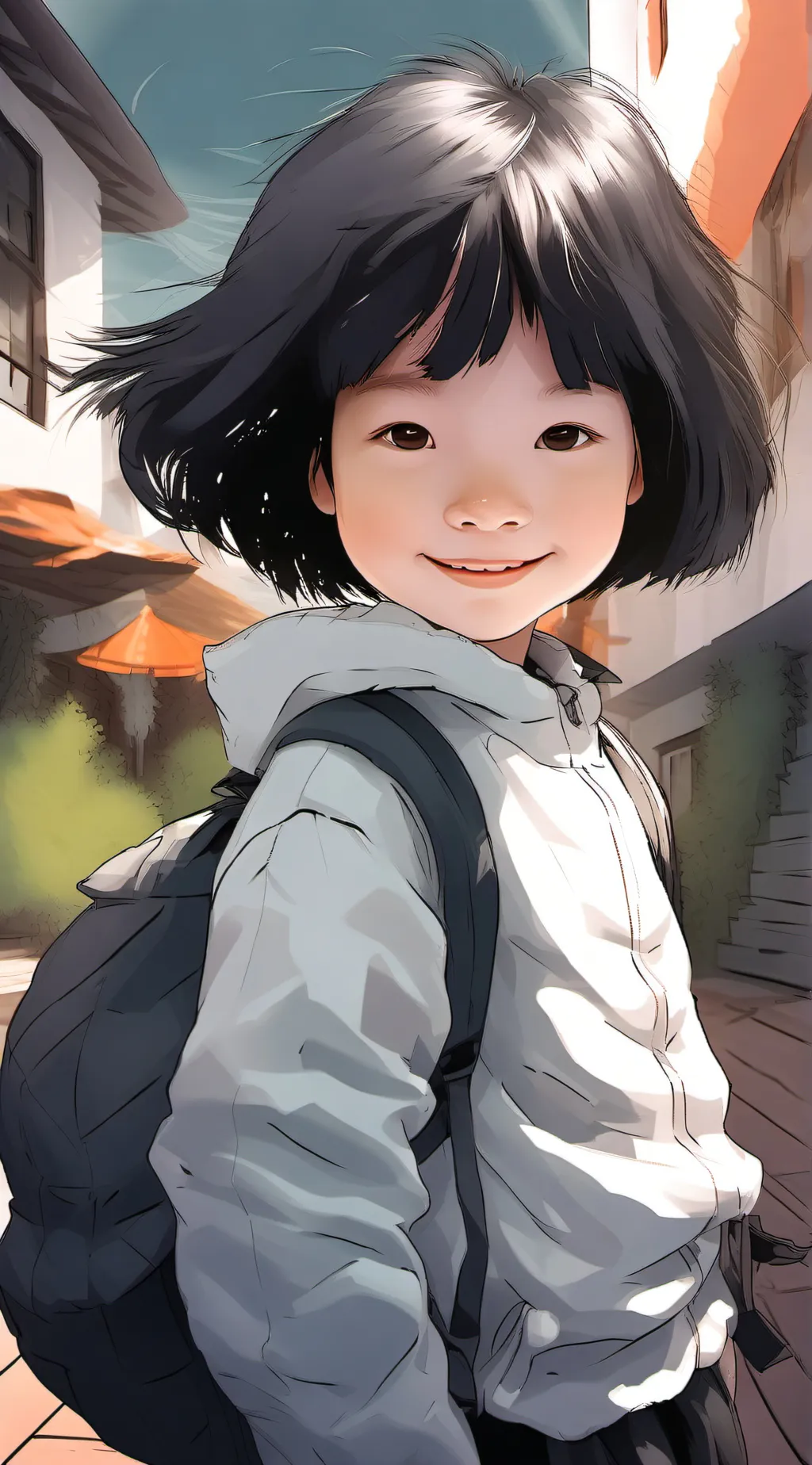 ai character: DAISY background