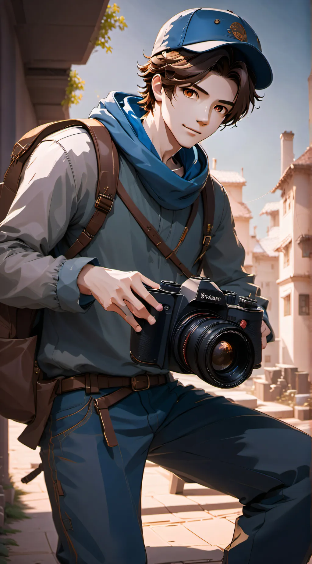 ai character: Vinny Folson background