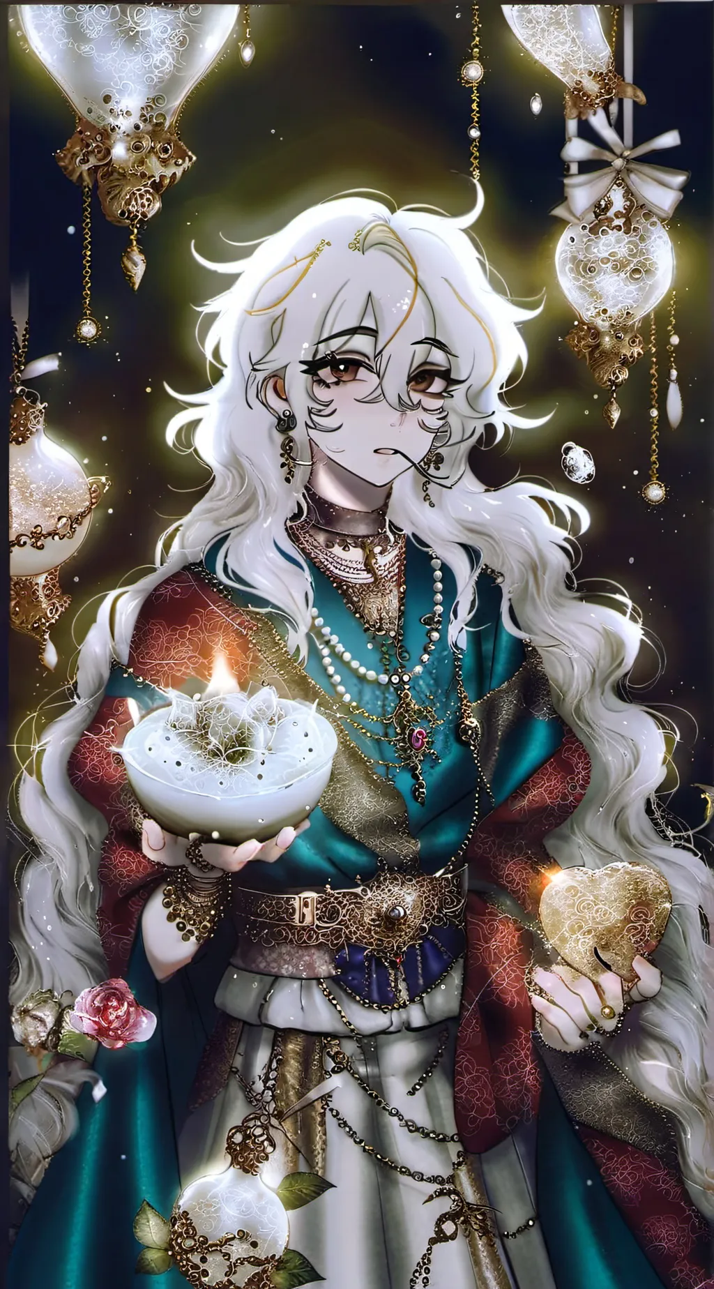 ai character: Mark background