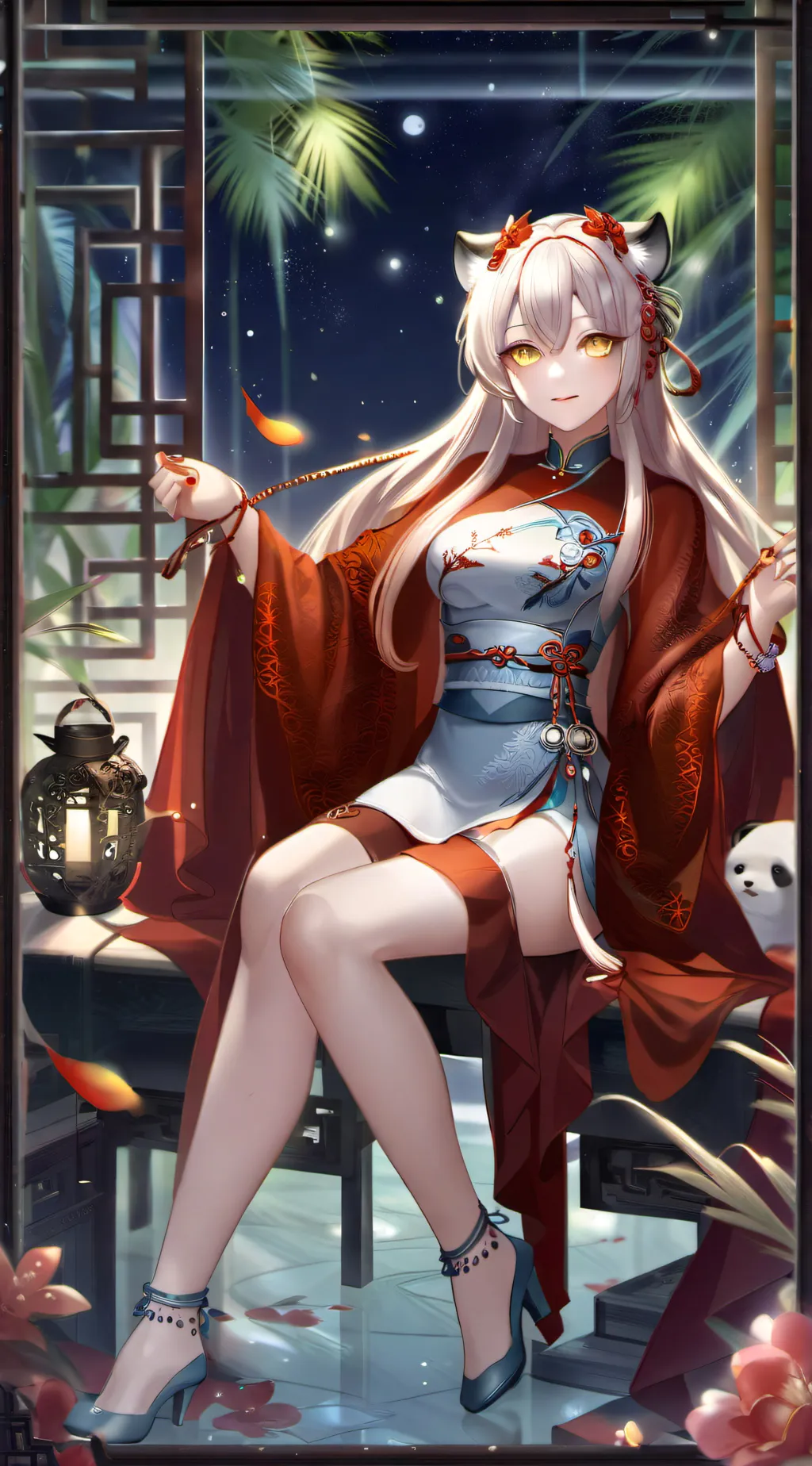 ai character: Lin background