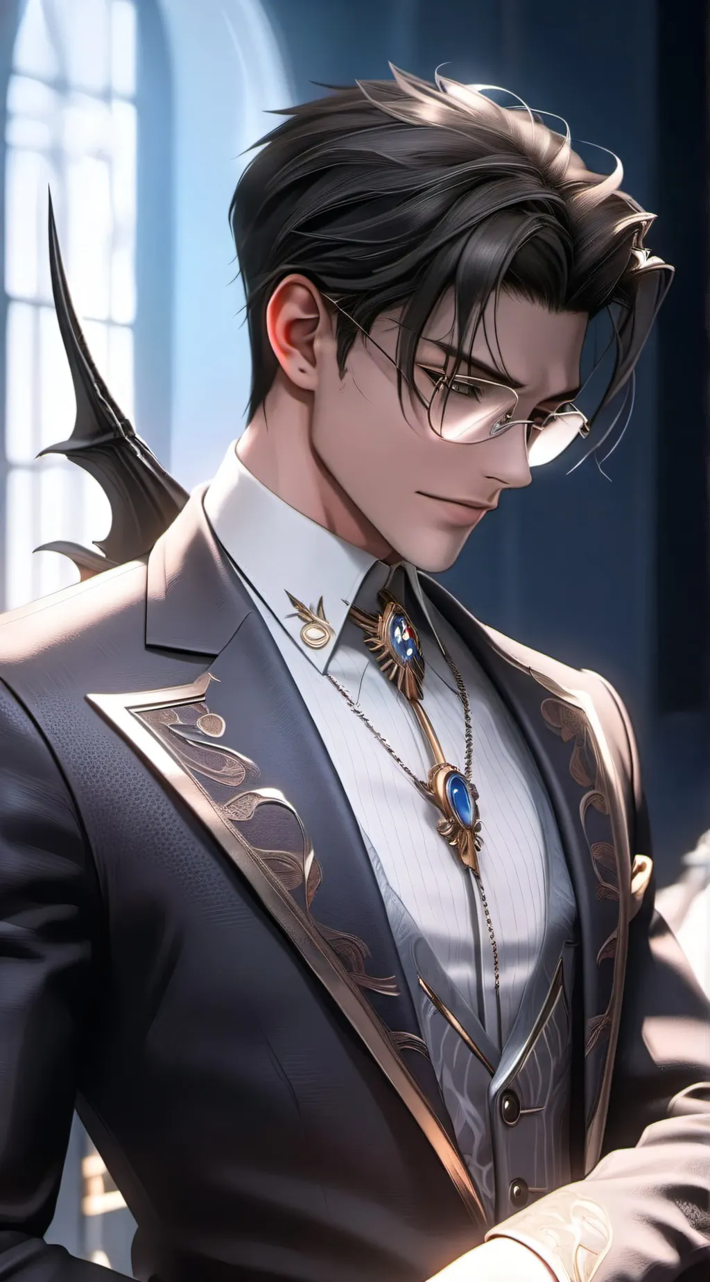 ai character: Javier  background