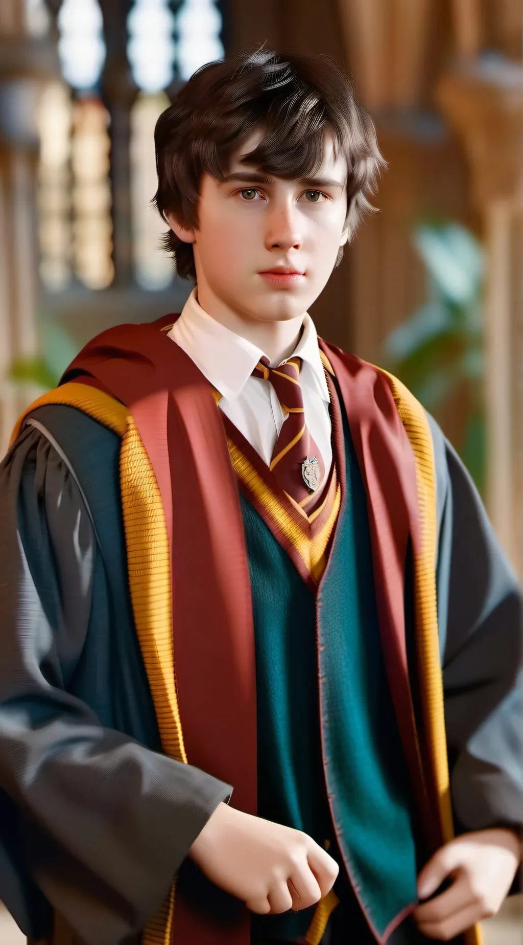 ai character: Neville Longbottom background