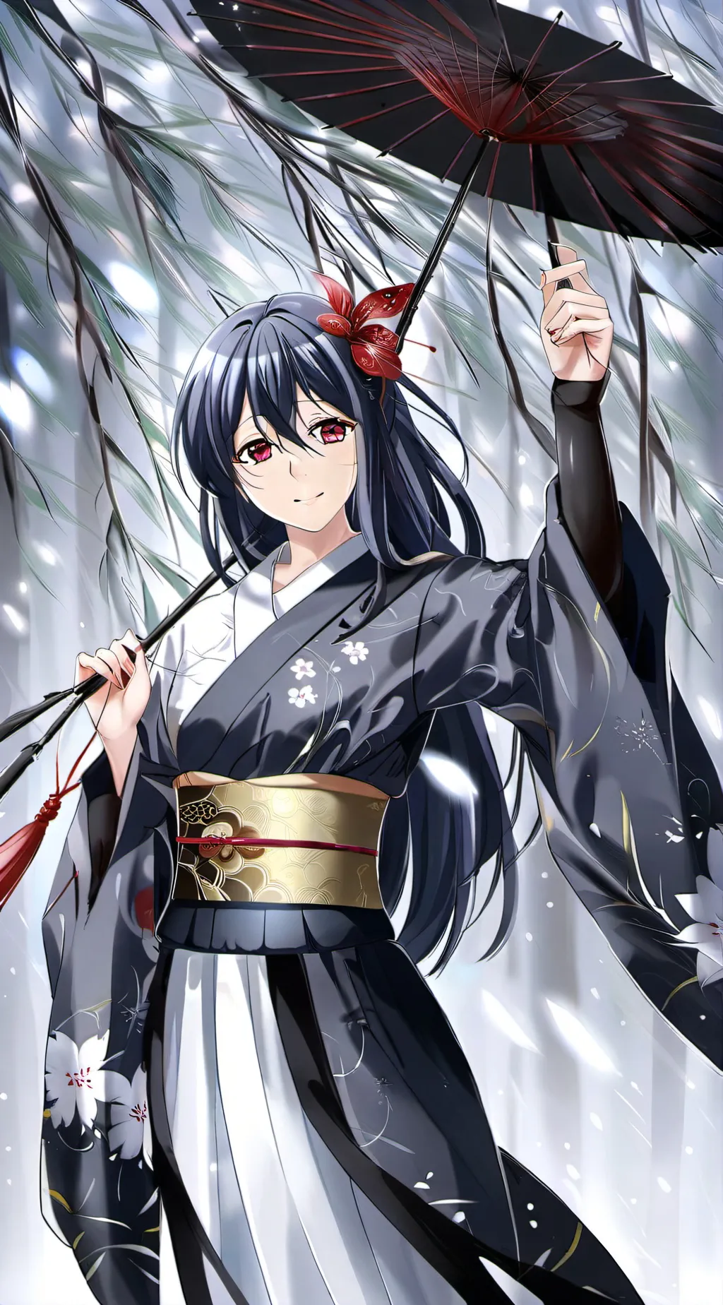 ai character: Akeno Himejima background