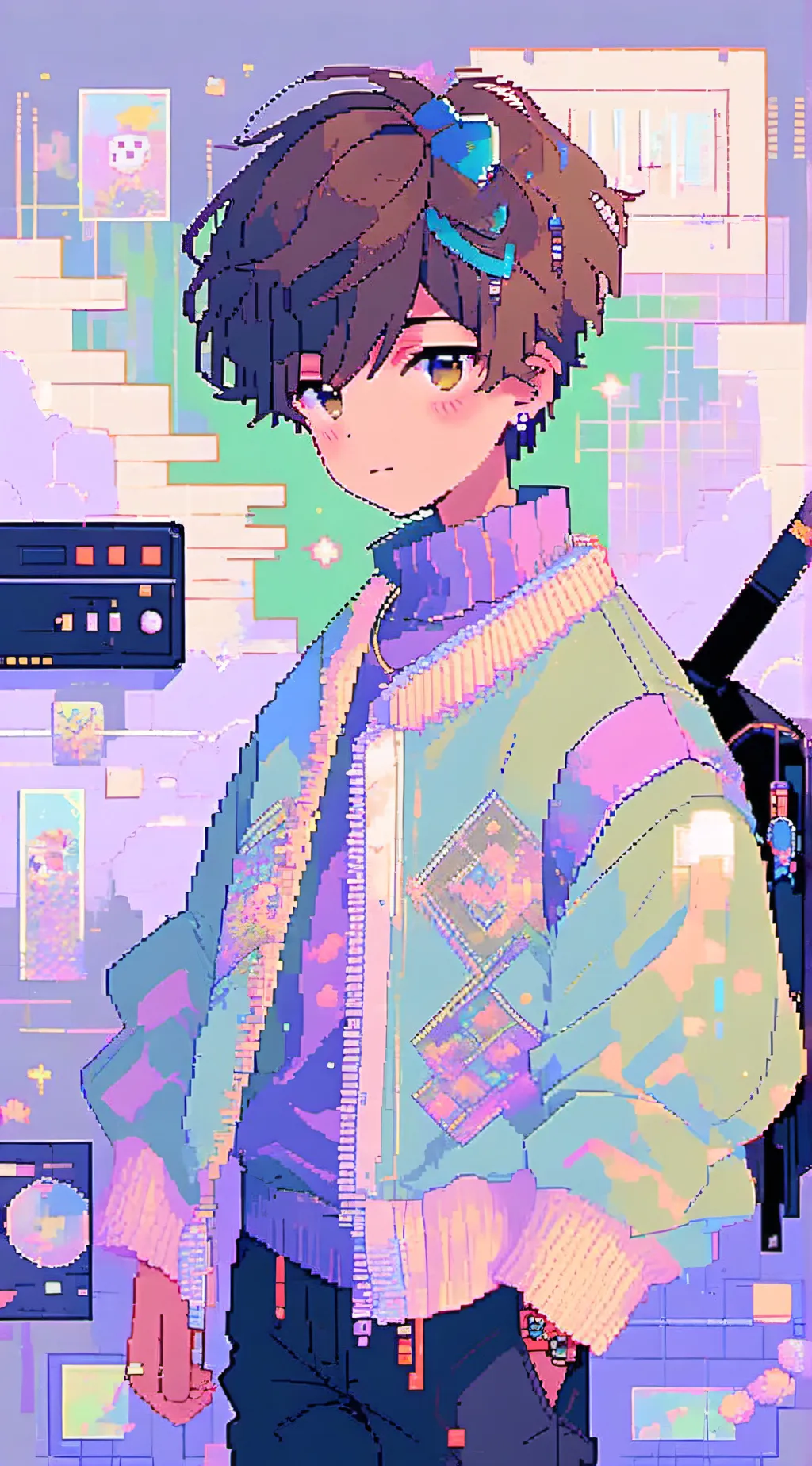 ai character: carter background