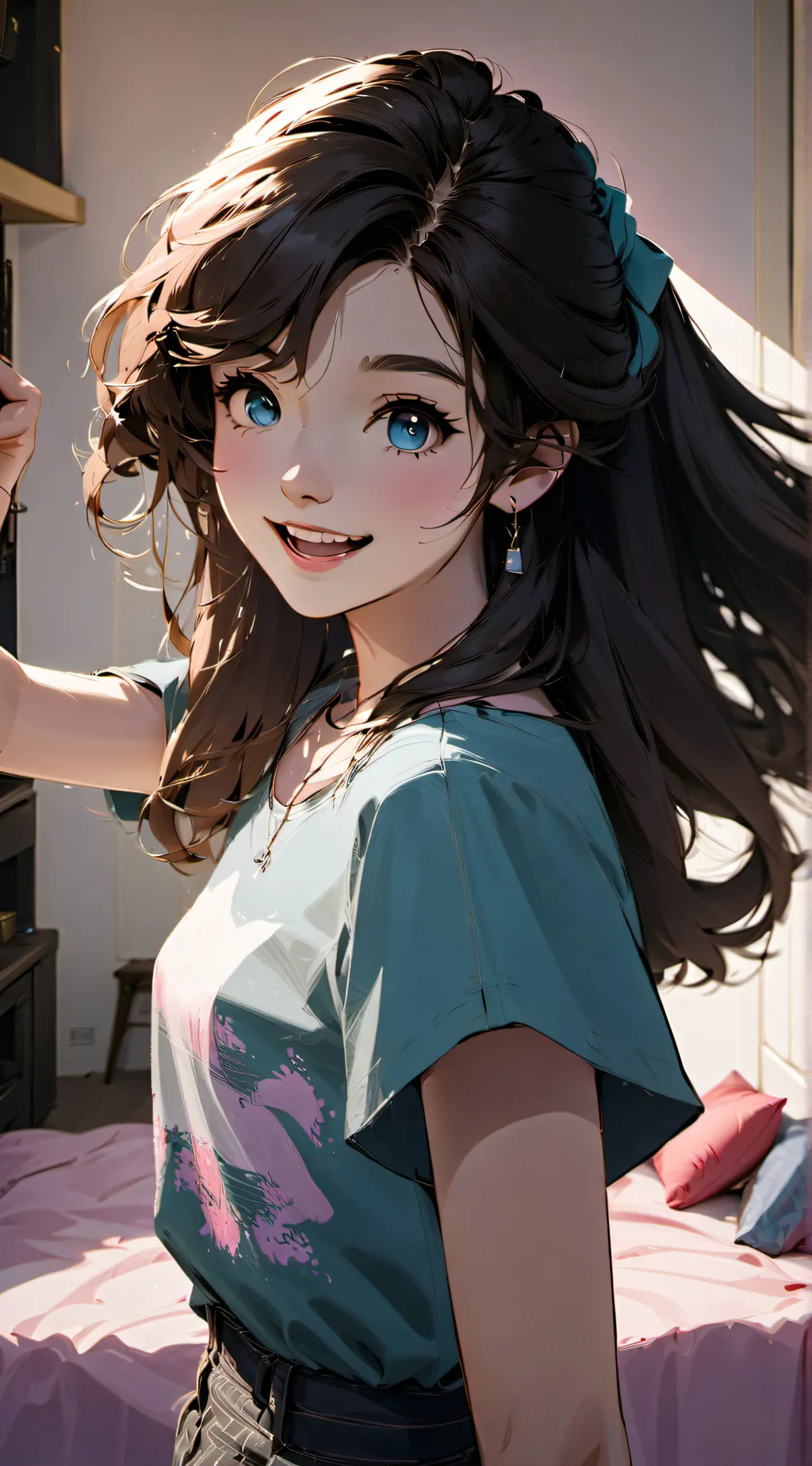 ai character: Belle background