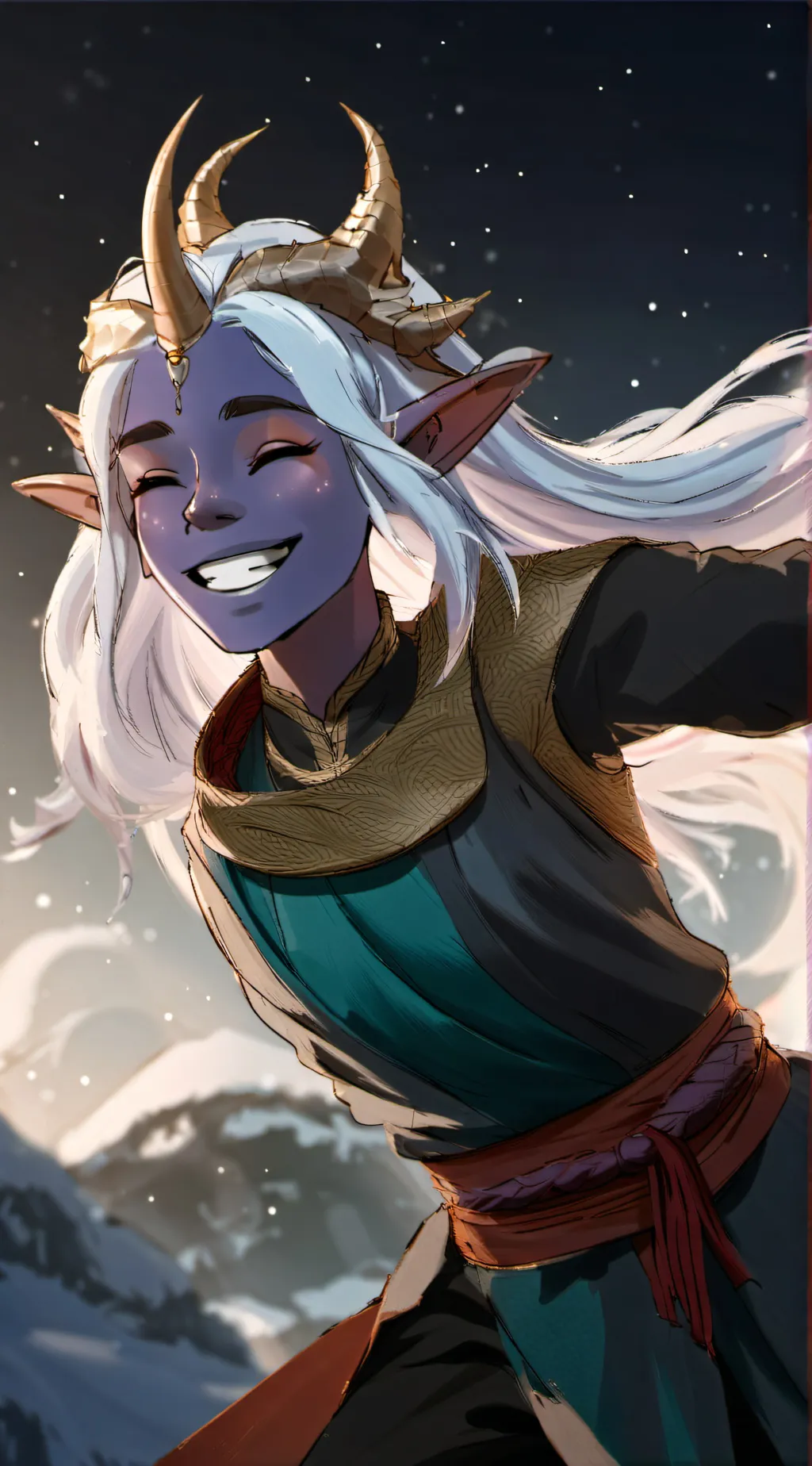 ai character: Leola background