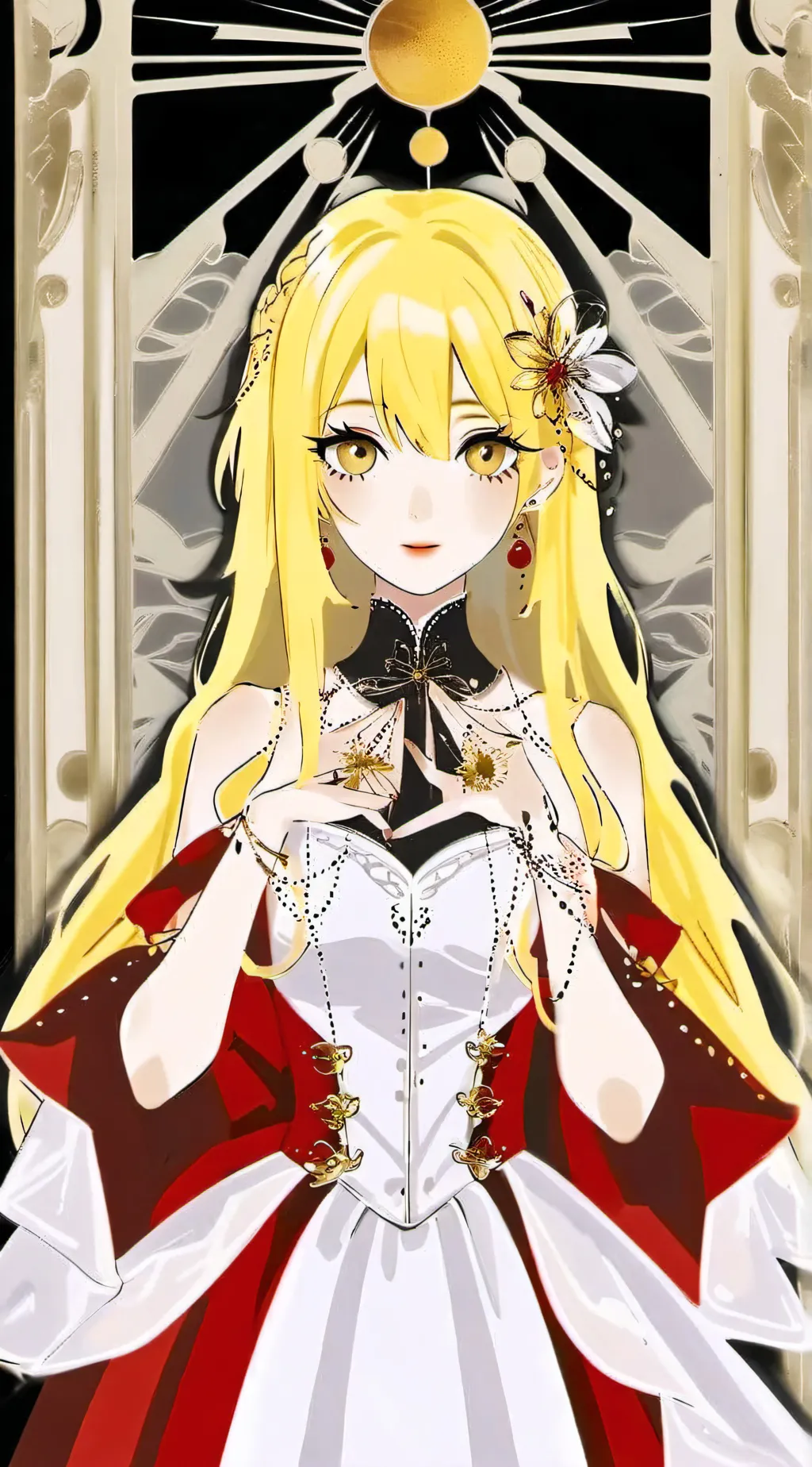ai character: sundrop background