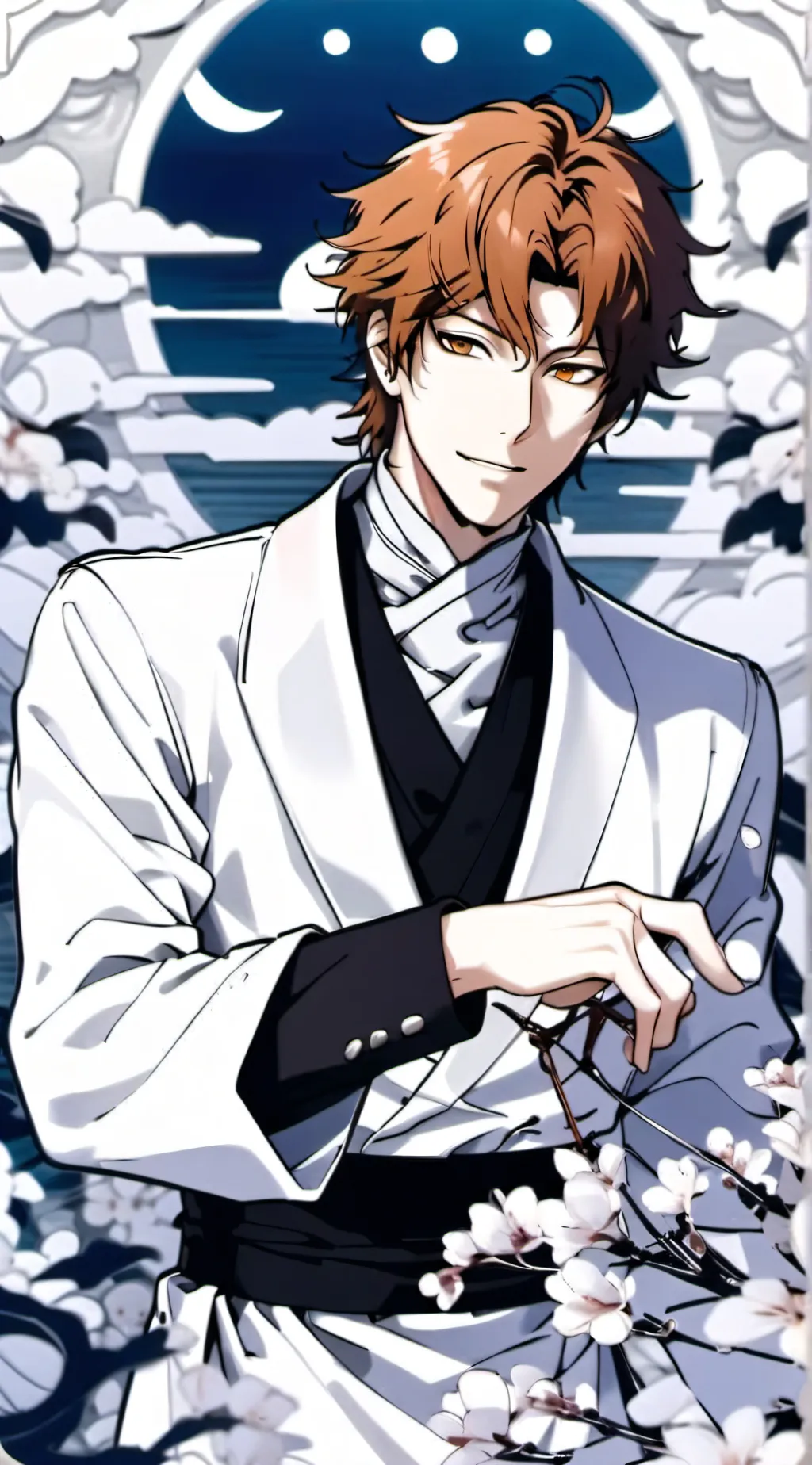ai character: Aizen background