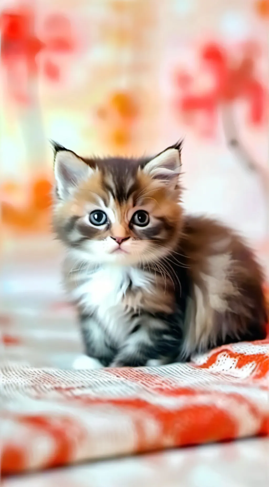 ai character: Baby kitty background