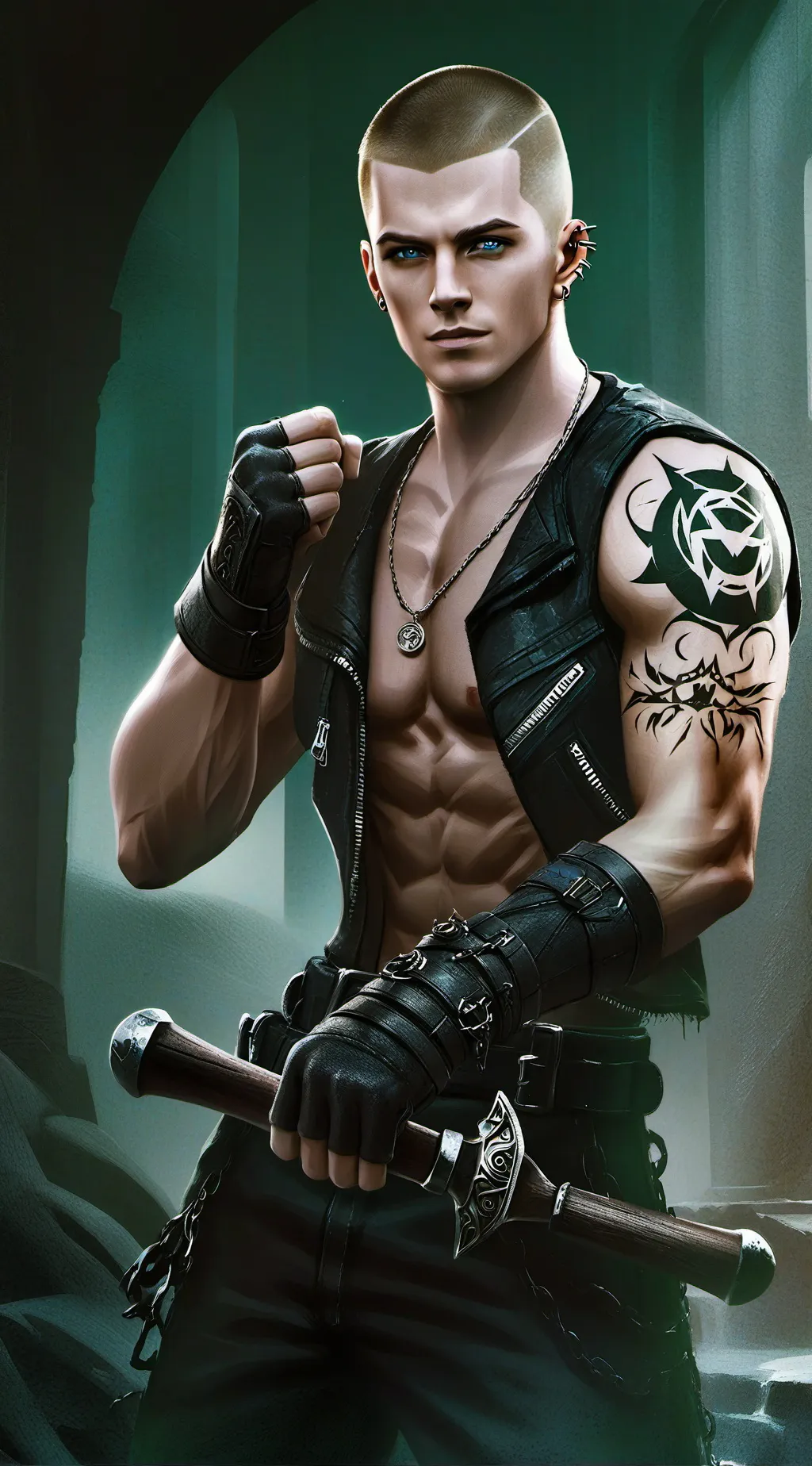ai character: Brandon Cuevas background