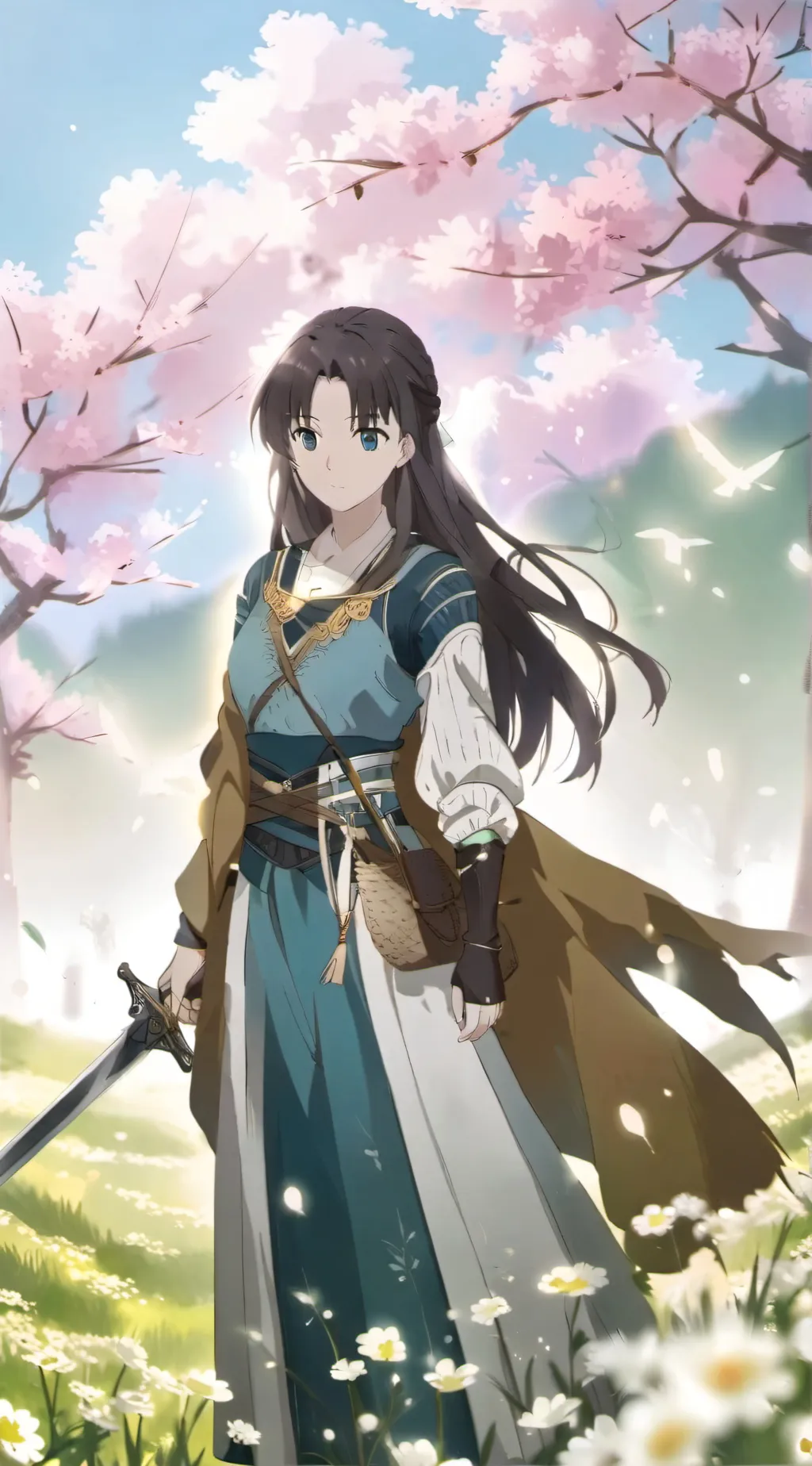 ai character: Aria background