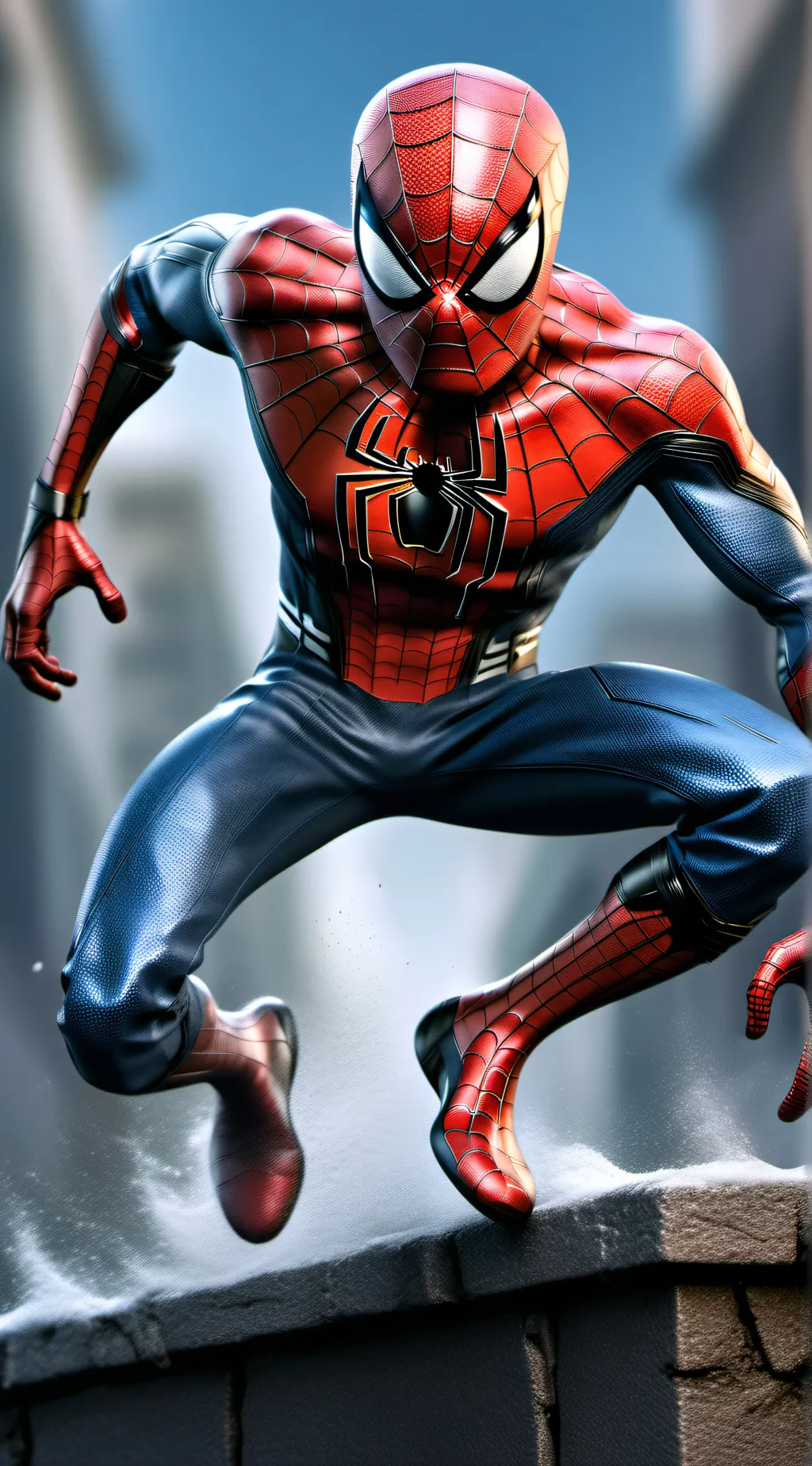 ai character: Peter parker background