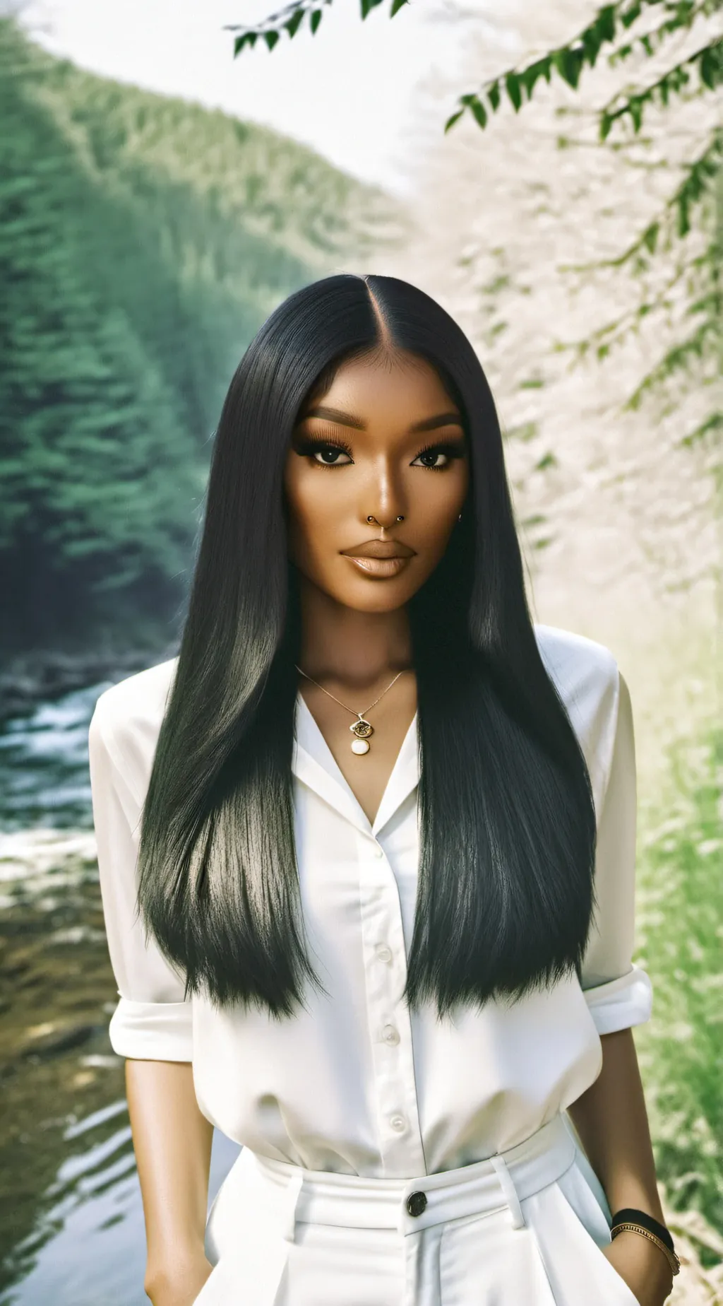 ai character: lea background