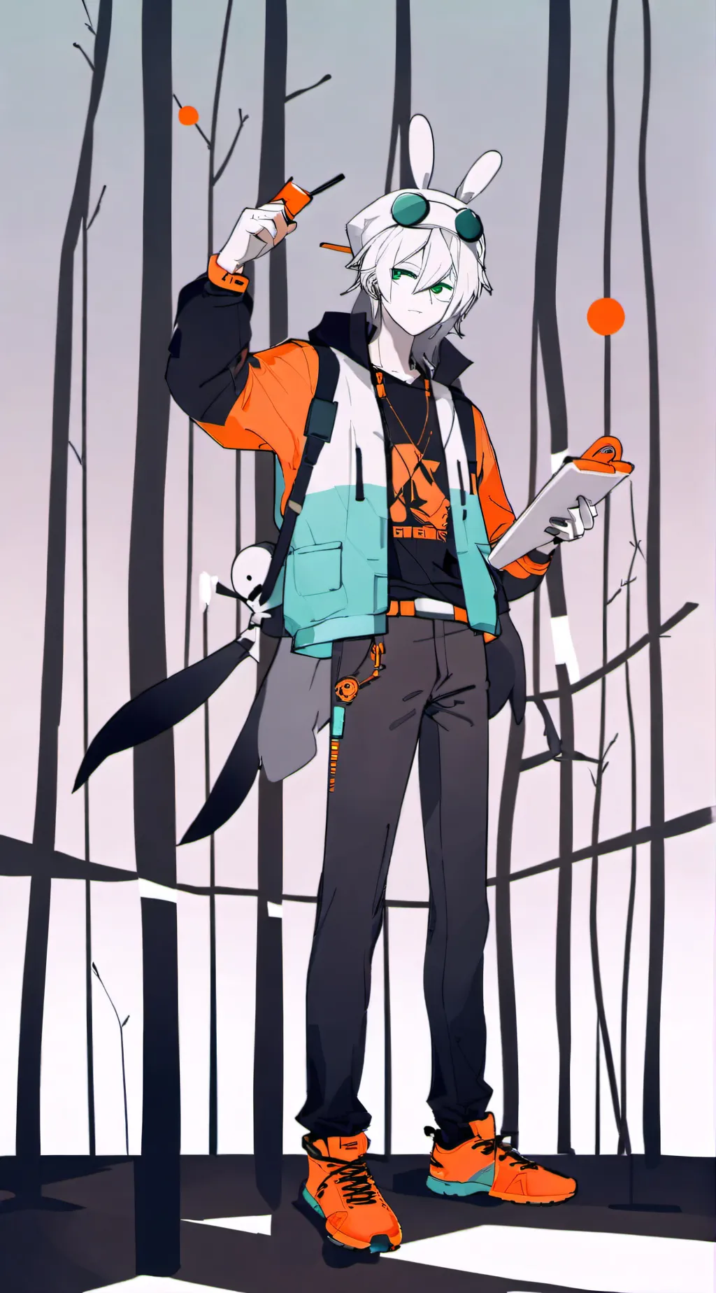 ai character: turquizze (my OC) background