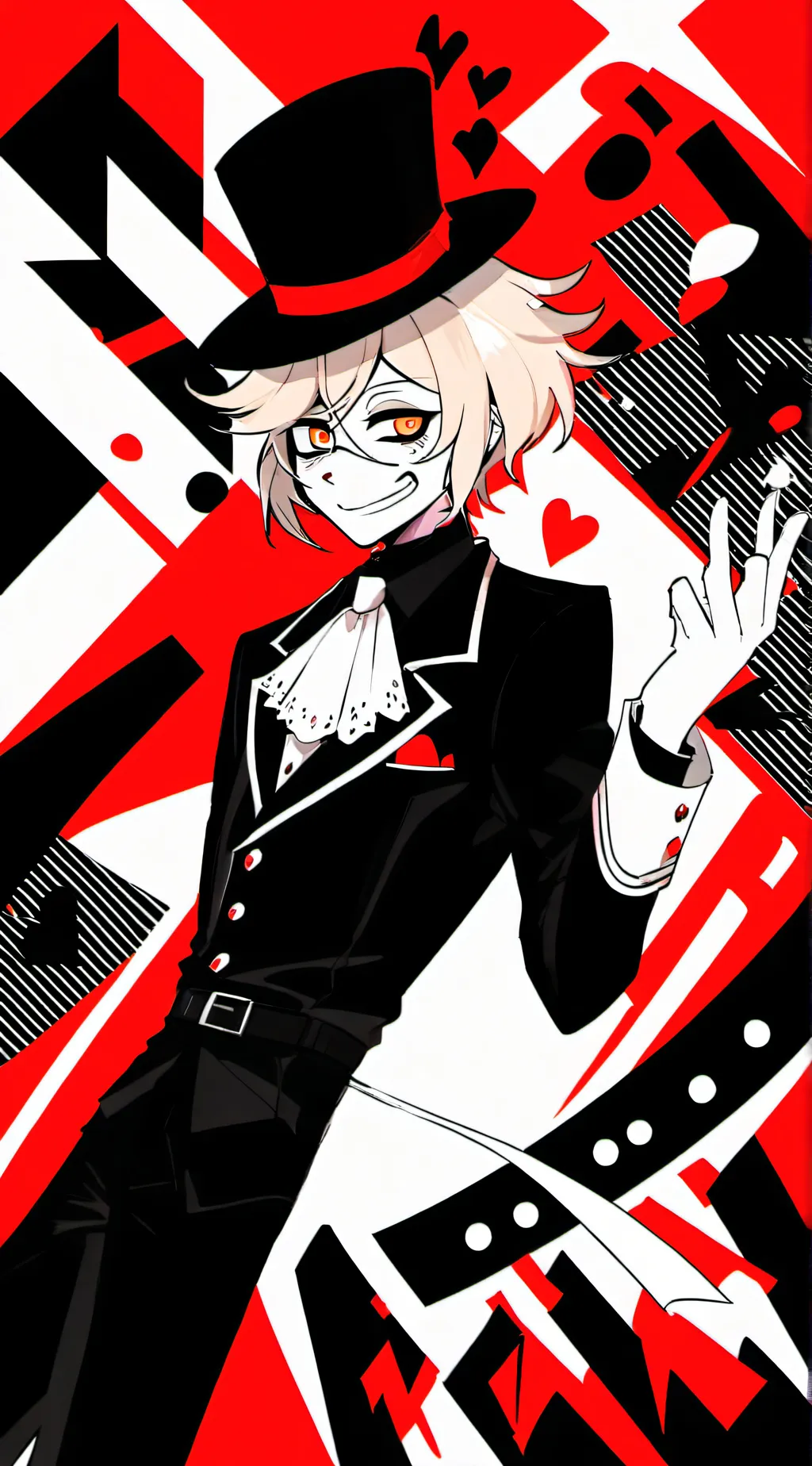 ai character: Lucifer morningsta background