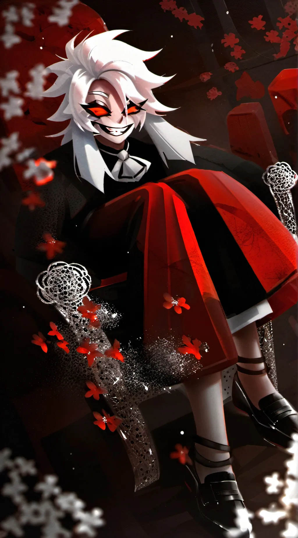 ai character: Lucifer x Lilith background