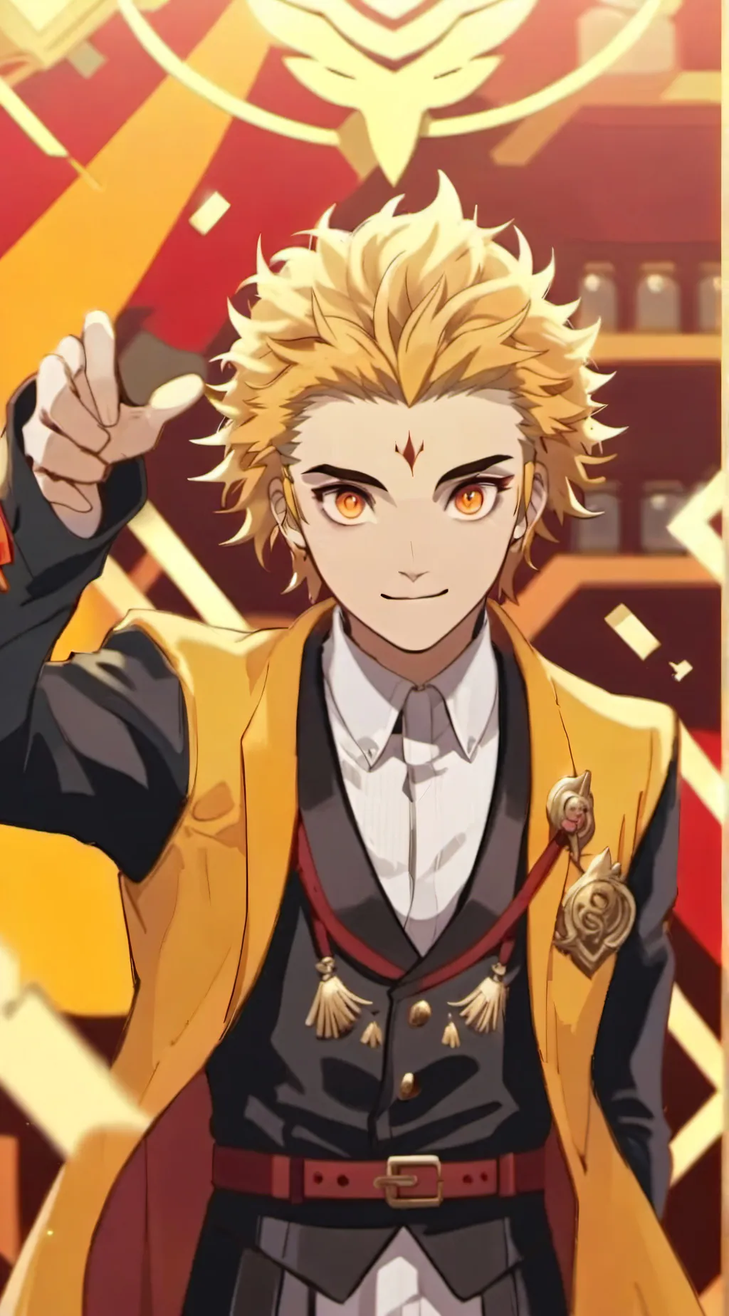 ai character: rengoku  background