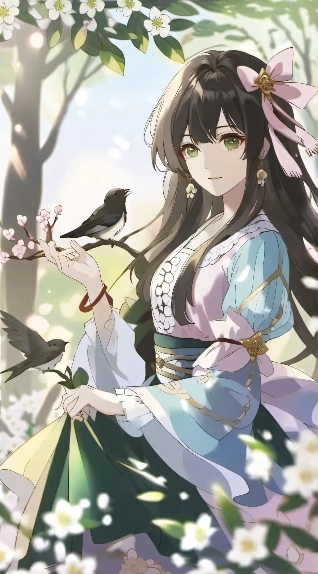 ai character: あかり background