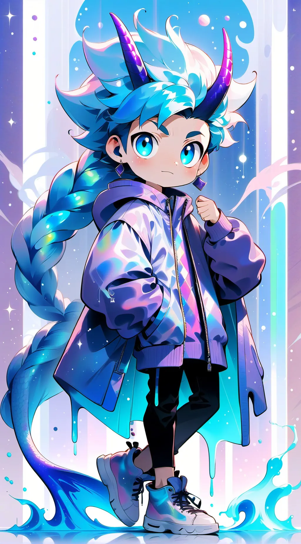 ai character: Four background