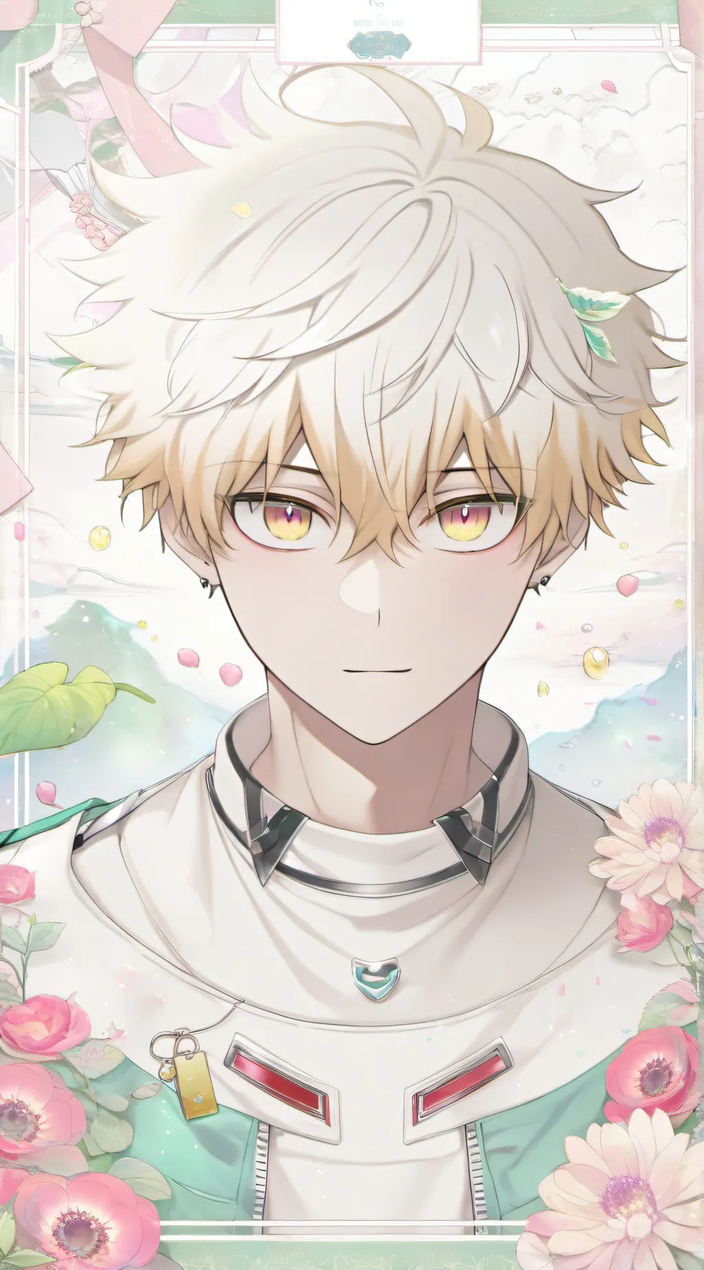 ai character: bakugo  background