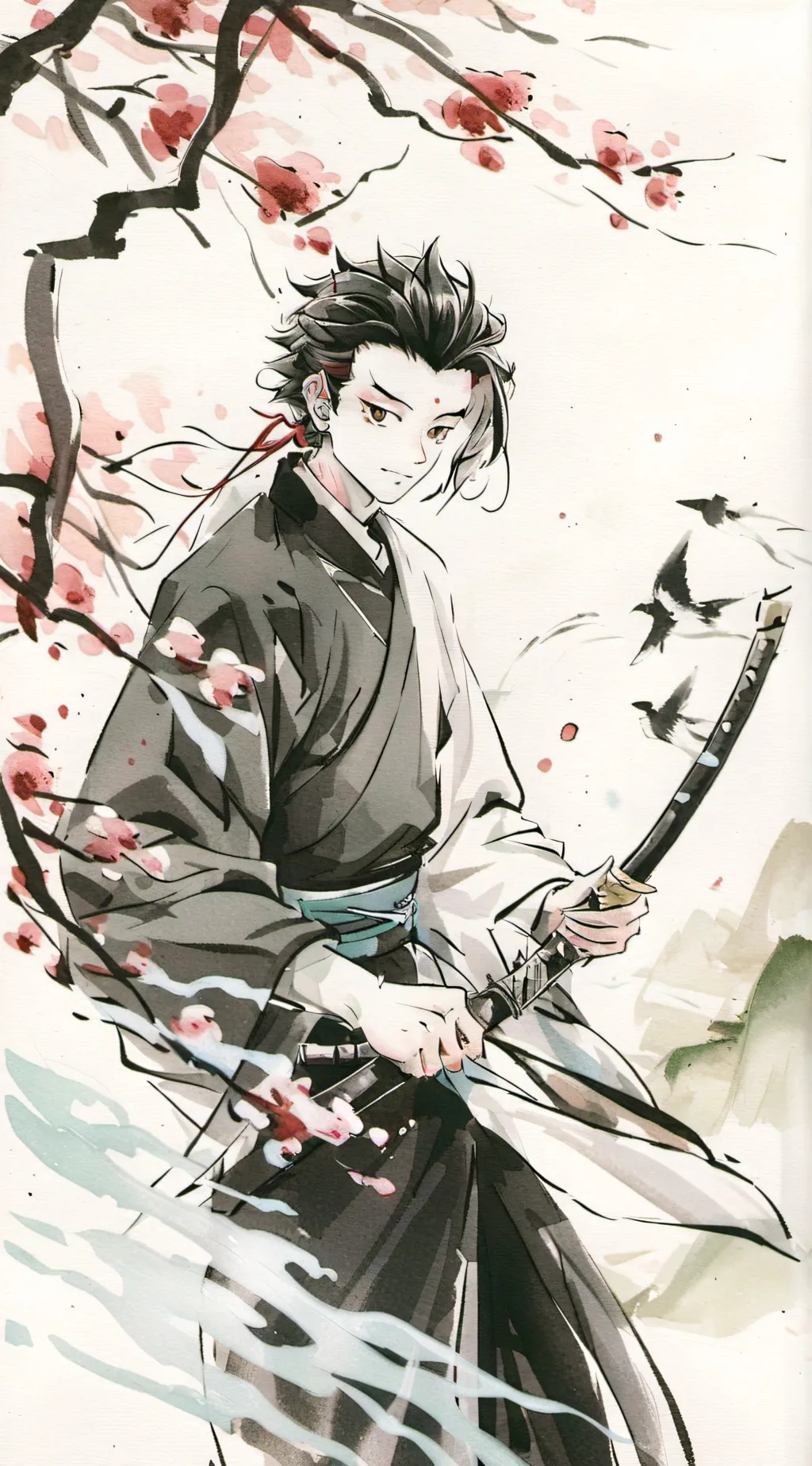 ai character: Tengen uzui background