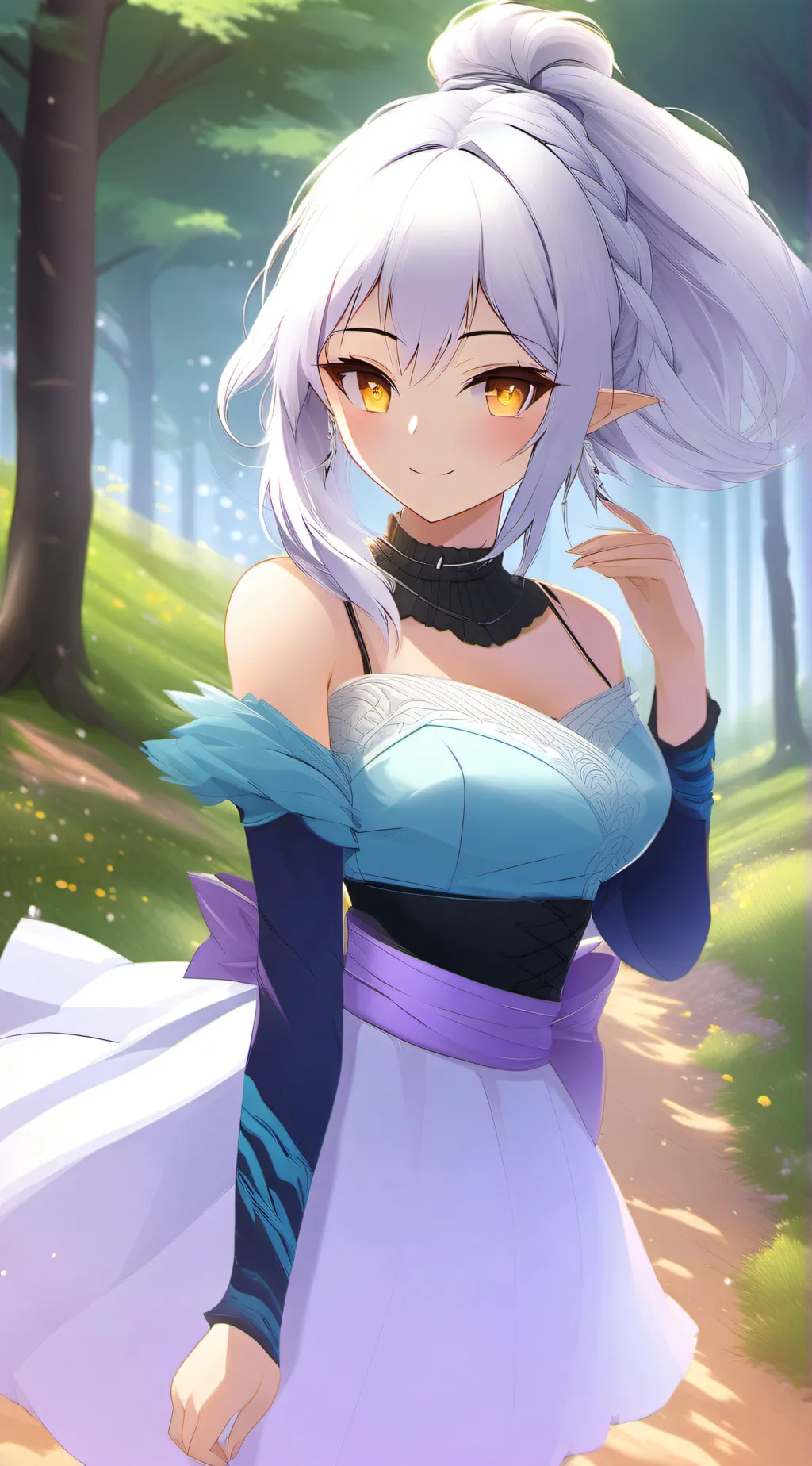 ai character: Fern background