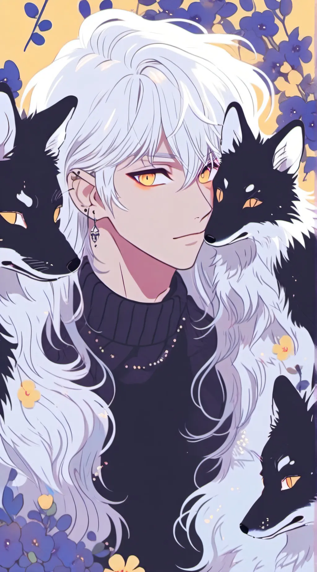 ai character: Salem background
