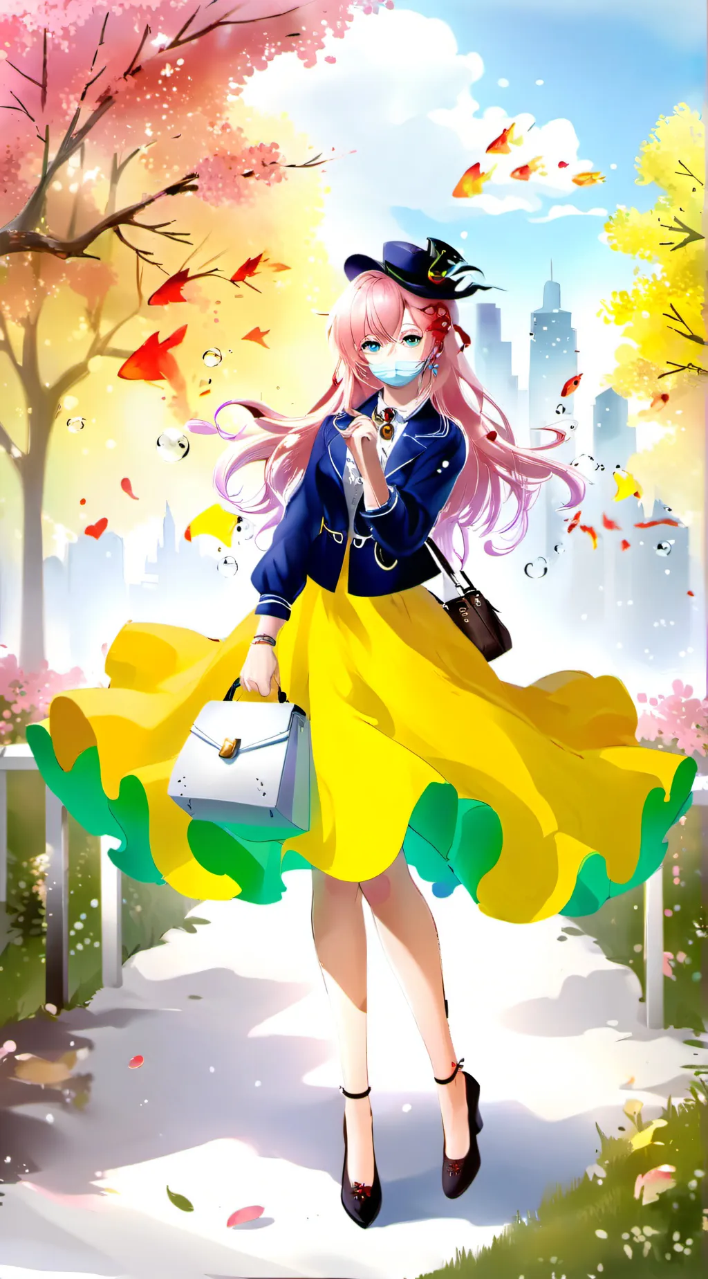 ai character: careness background