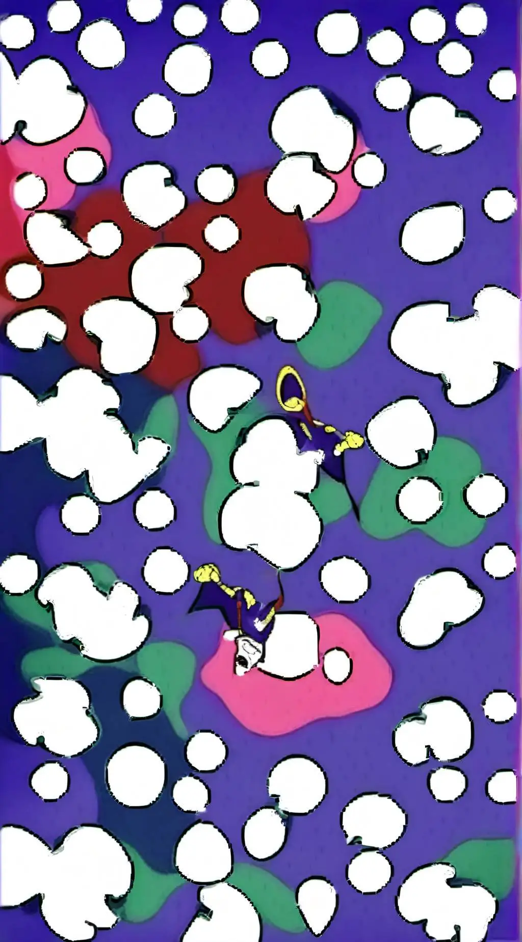 ai character: Smiling Critters background
