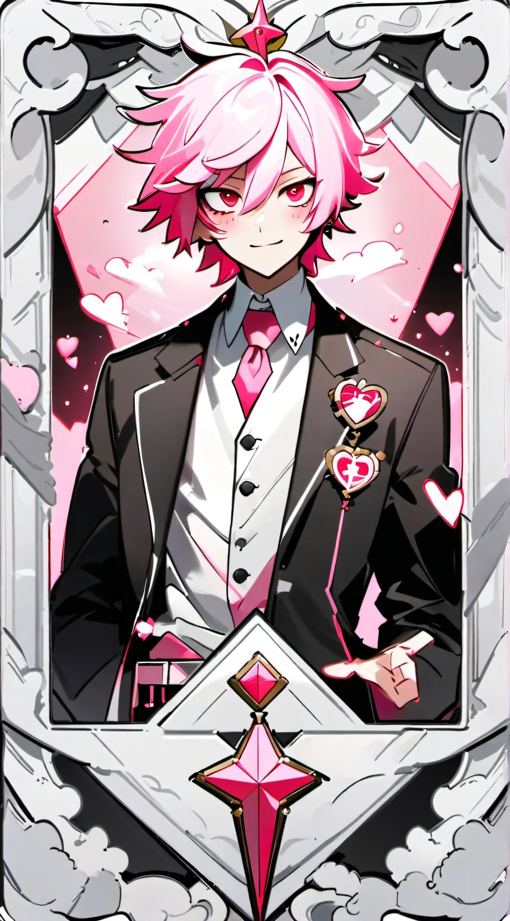 ai character: Angeldust background
