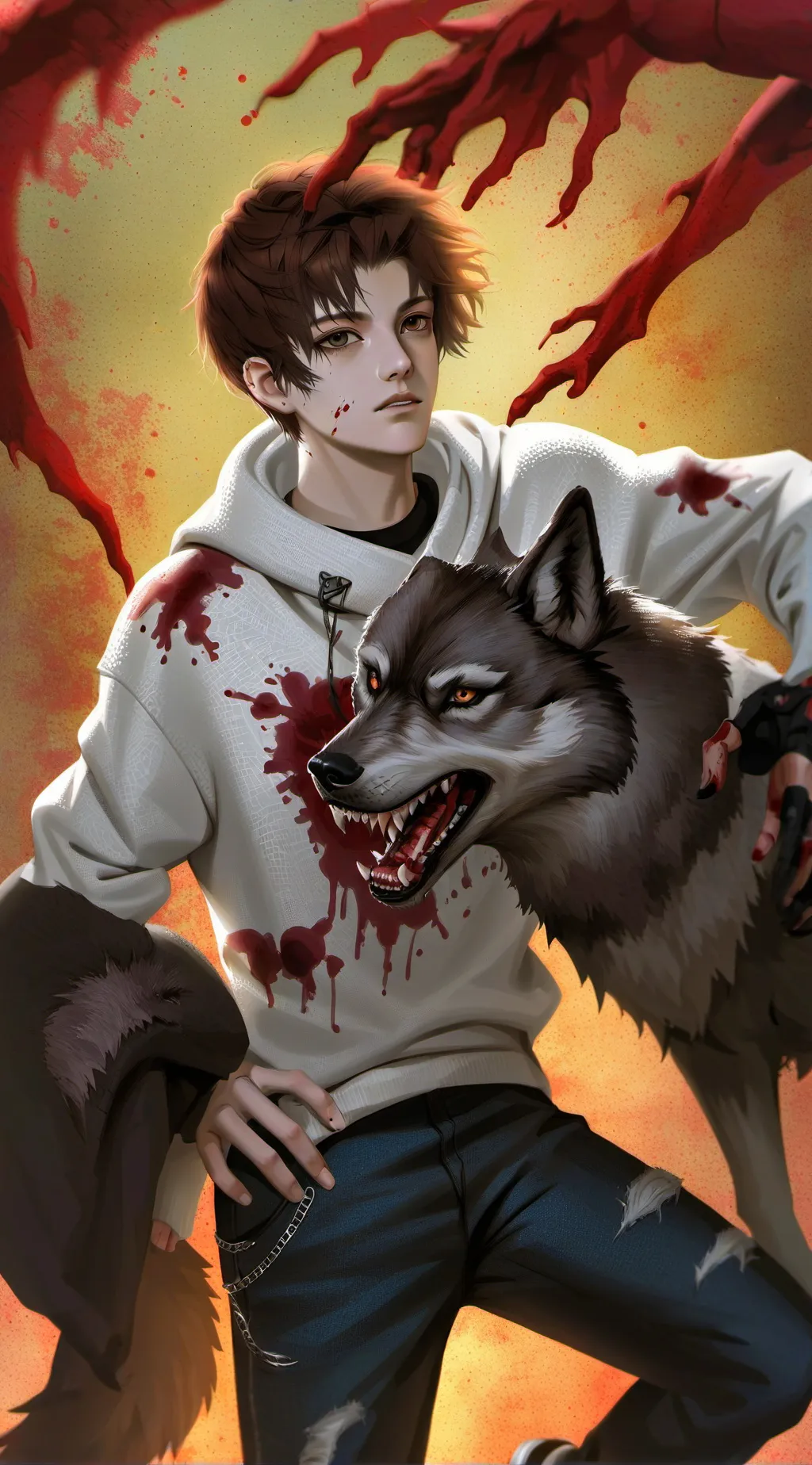 ai character: jeff woods  background