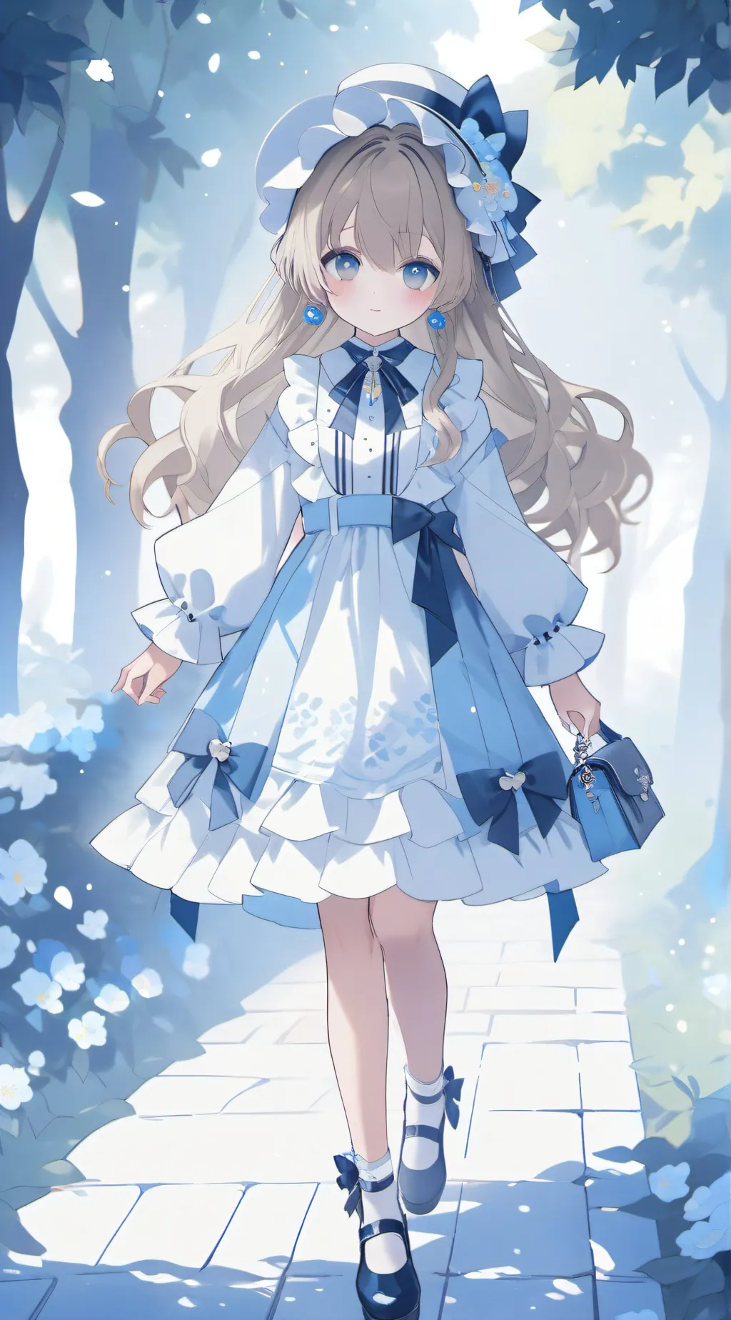 ai character: Sofa background
