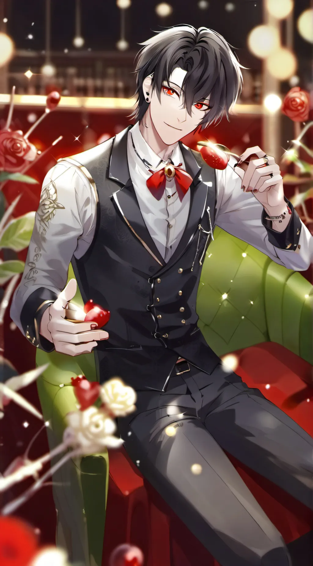 ai character: Ash background