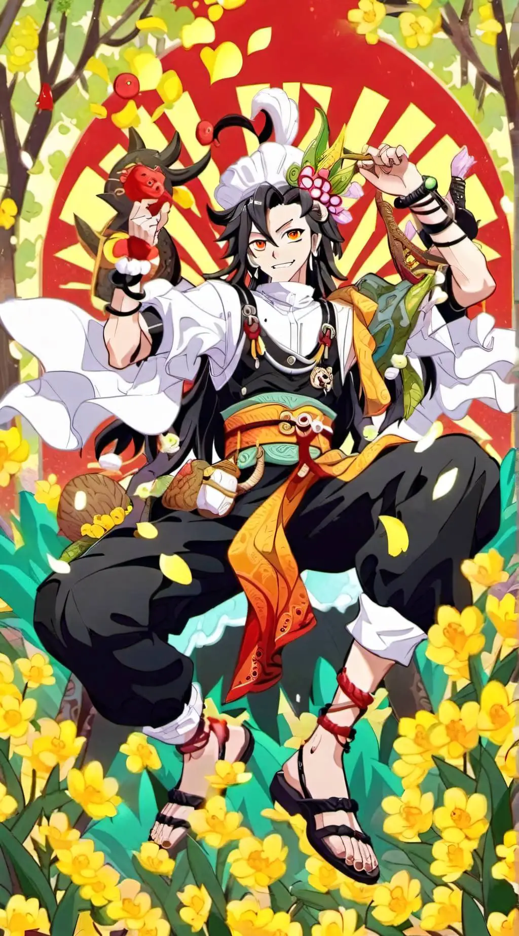 ai character: Kny debate 🥱 background