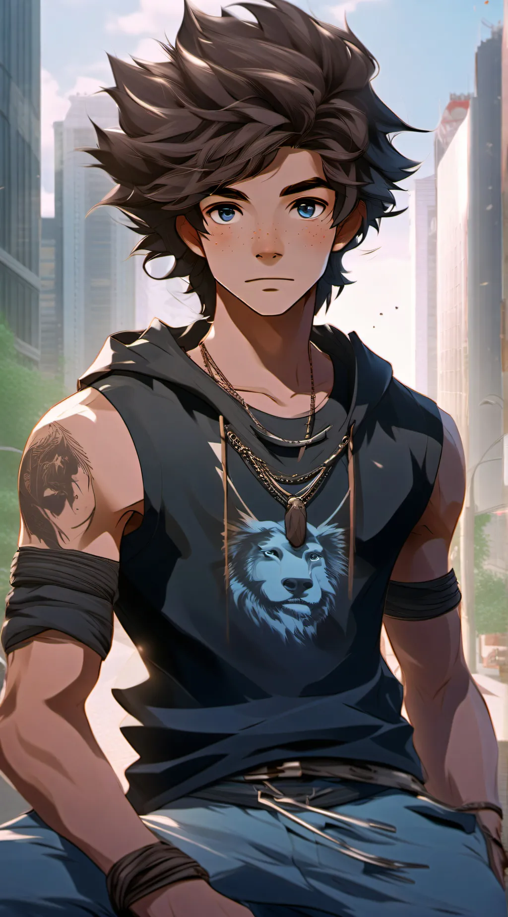 ai character: alex background