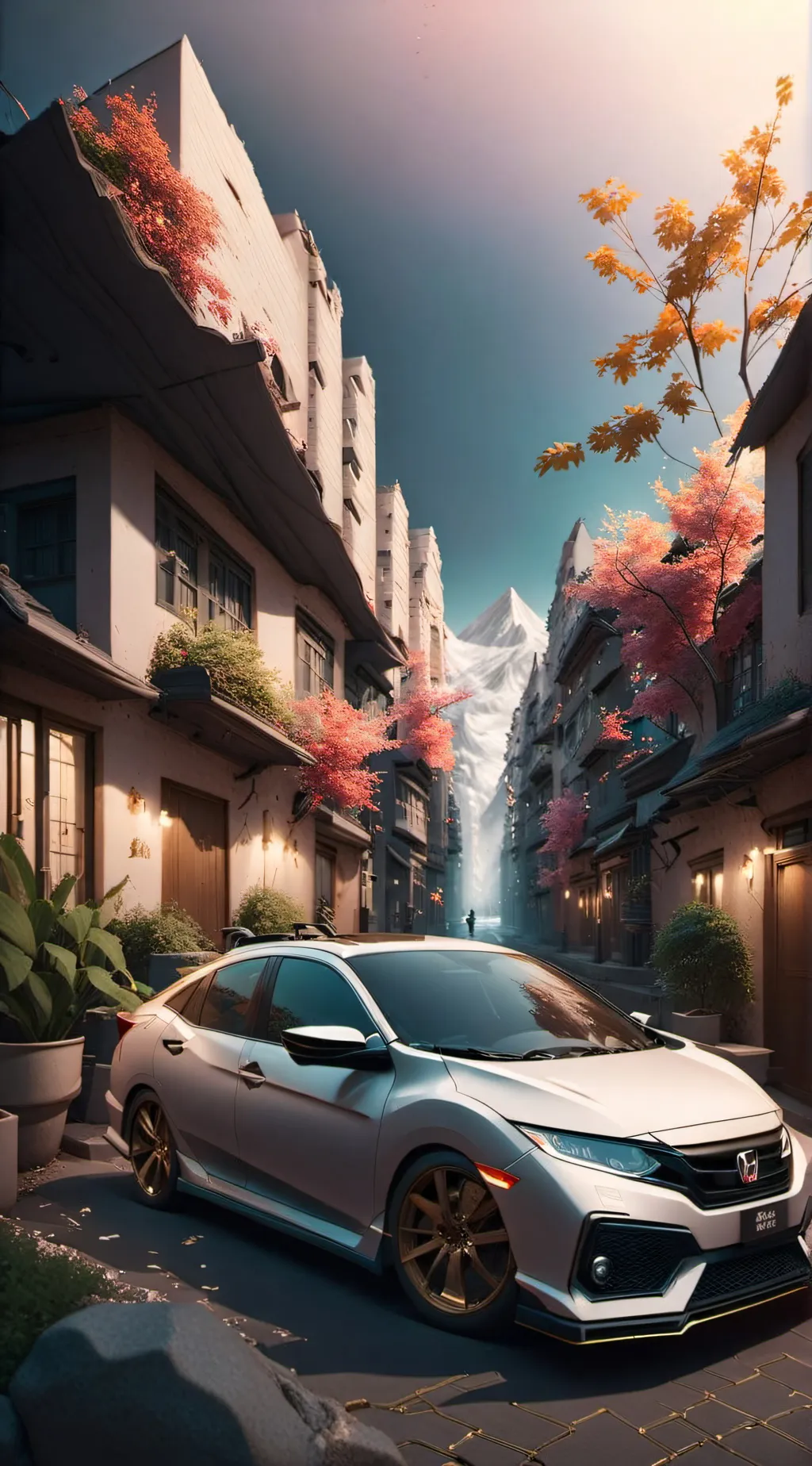 ai character: 2006 HONDA CIVIC  background
