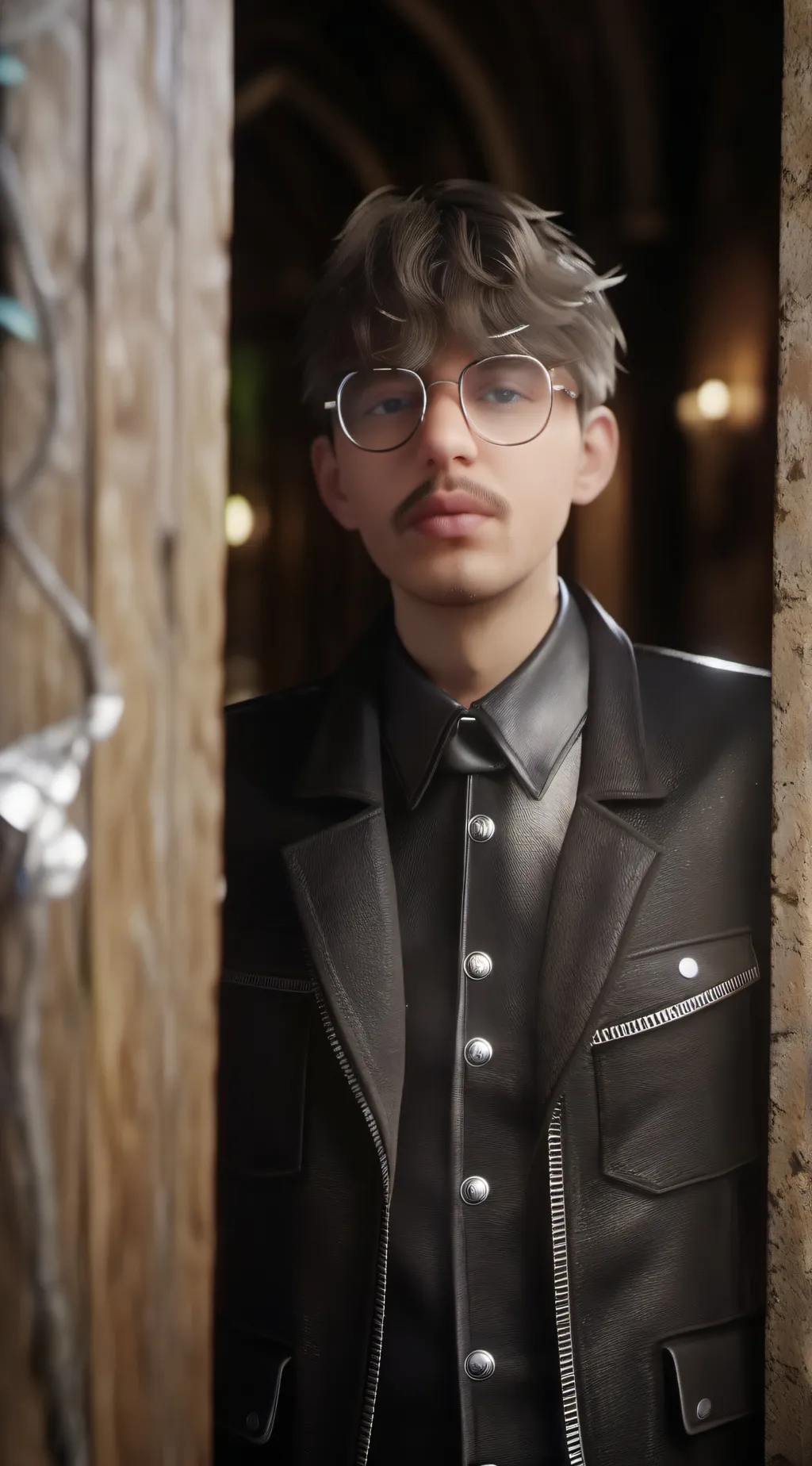 ai character: Louis  background