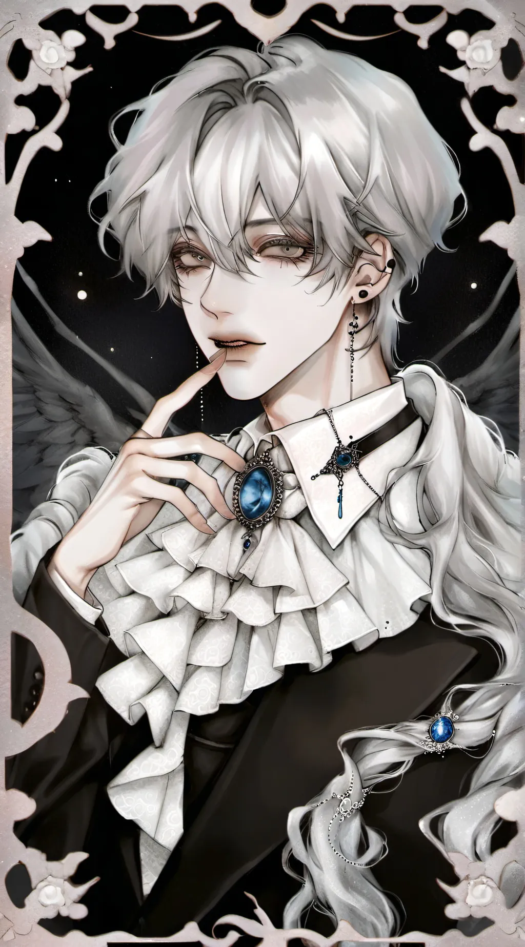 ai character: Velk  background